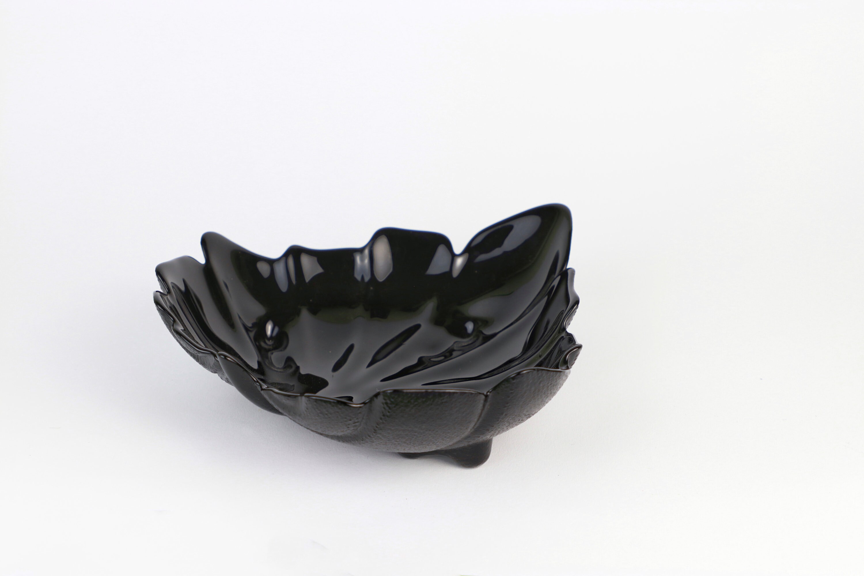 2x Vintage bowl glass 1980s