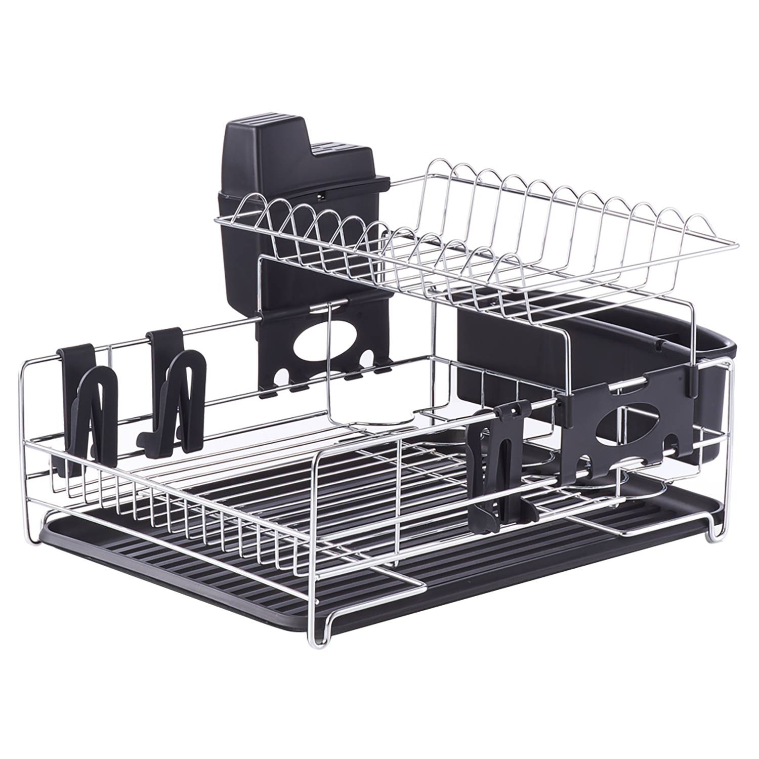 Dira Dish Drainer Metal black 49x40x29cm