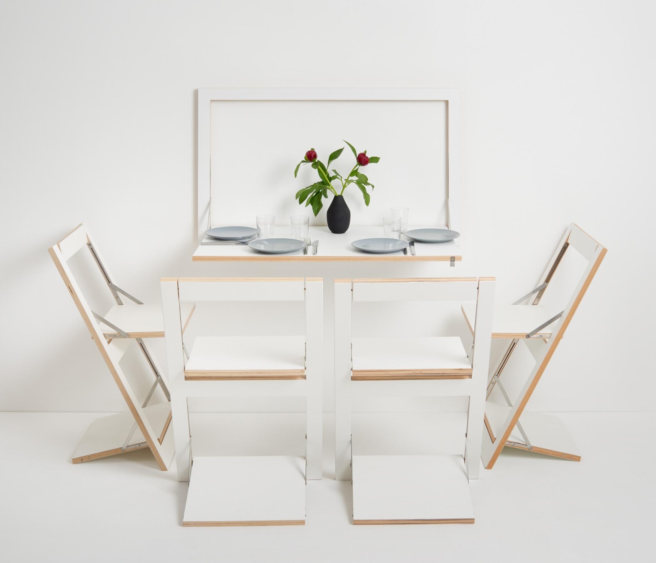 Fläpps Secretary Wood White 100 x 60 cm