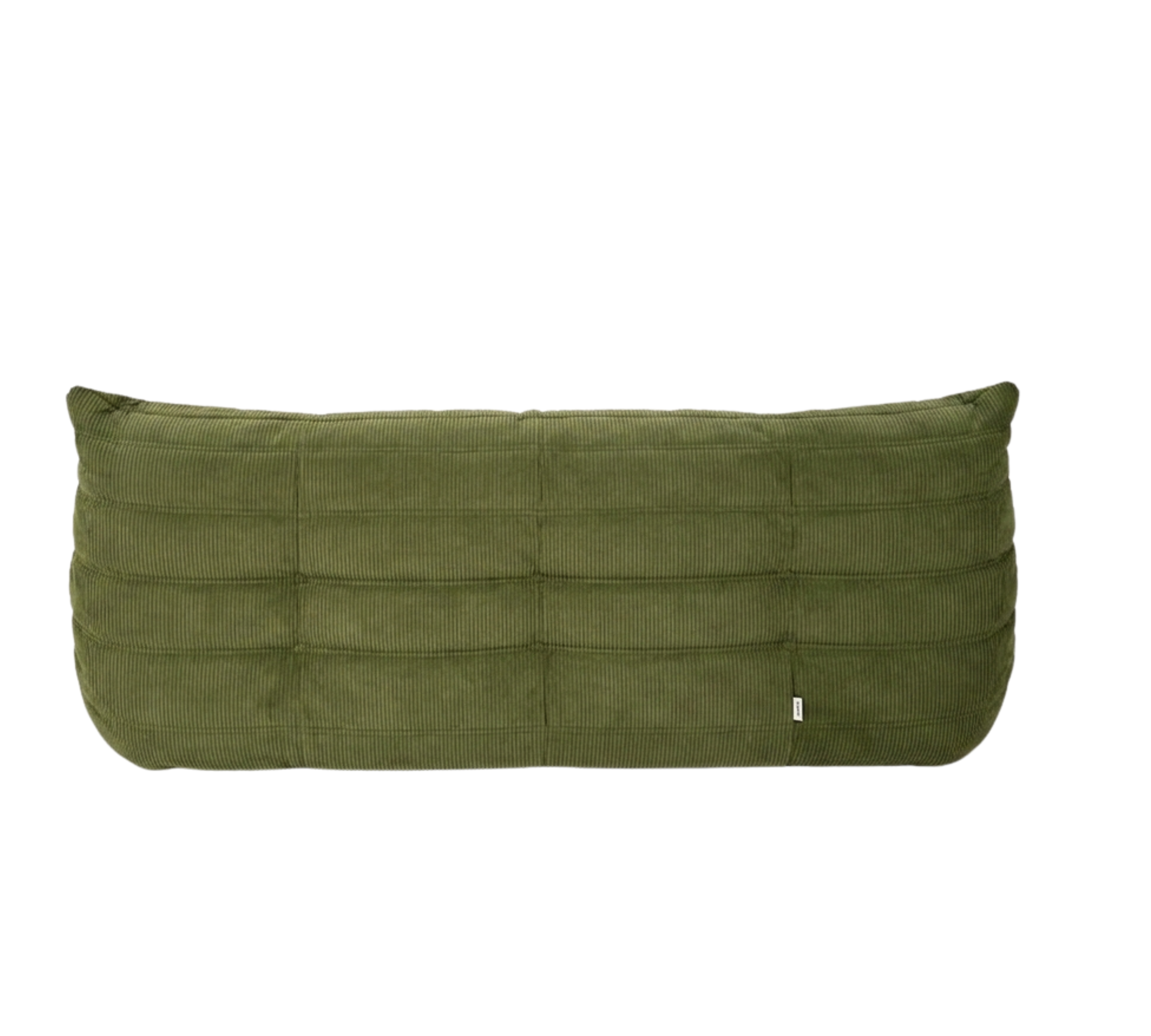 Togo Sofa 3-Sitzer Cord Lodengrün