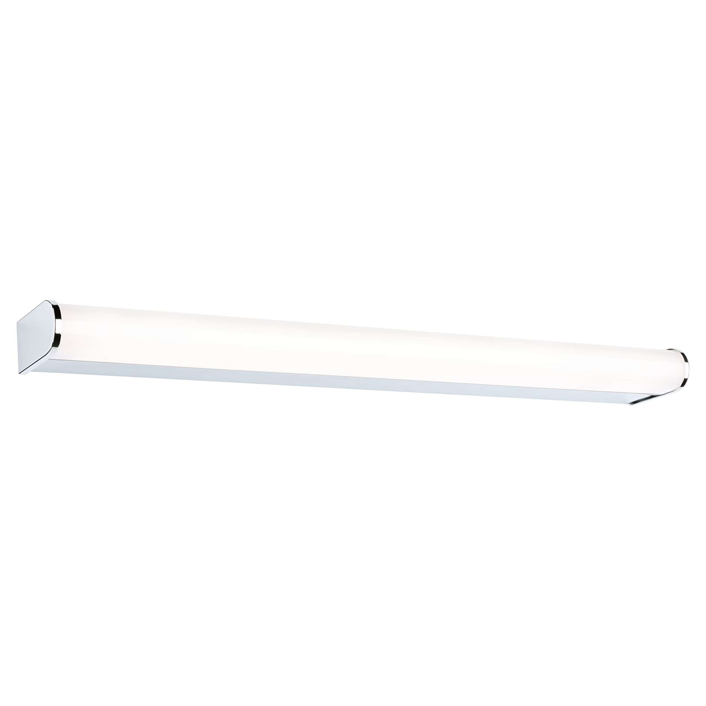 Arneb LED-Badleuchte Acrylglas Aluminium Chrom Weiß