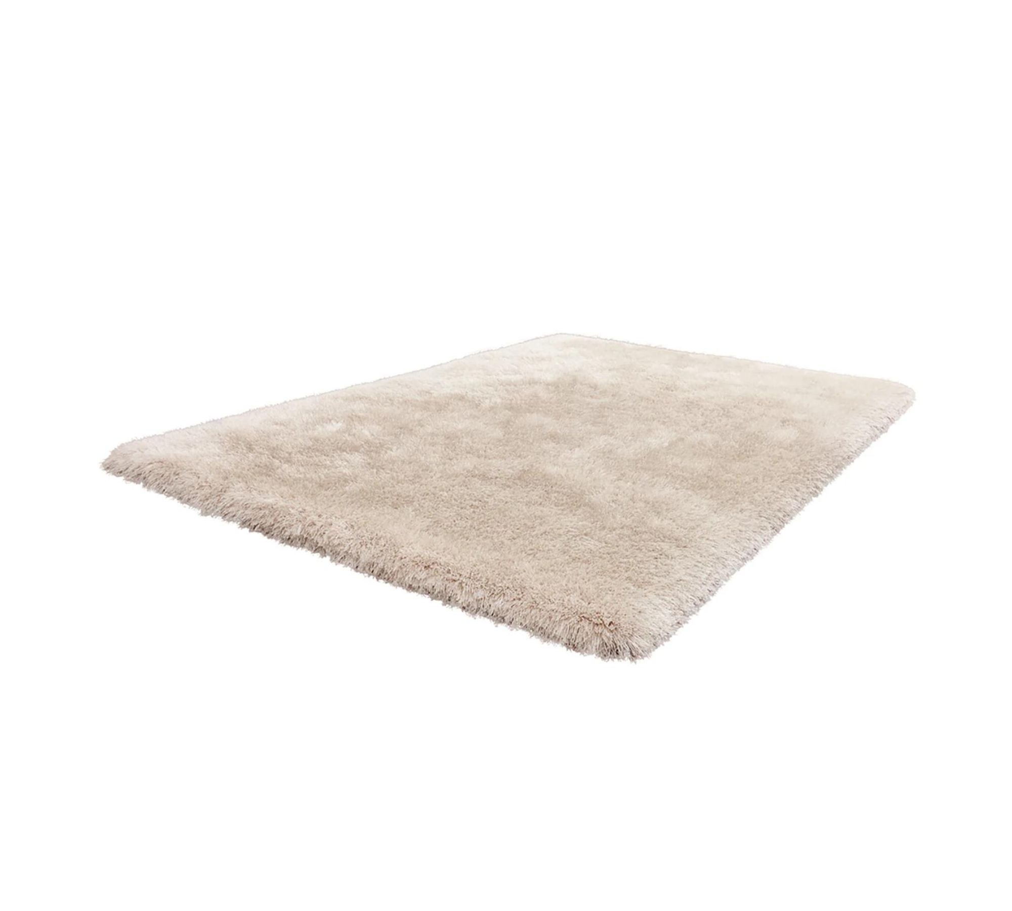 High-pile rug Cosy 510 Woven fabric Ivory 150 x 80 cm