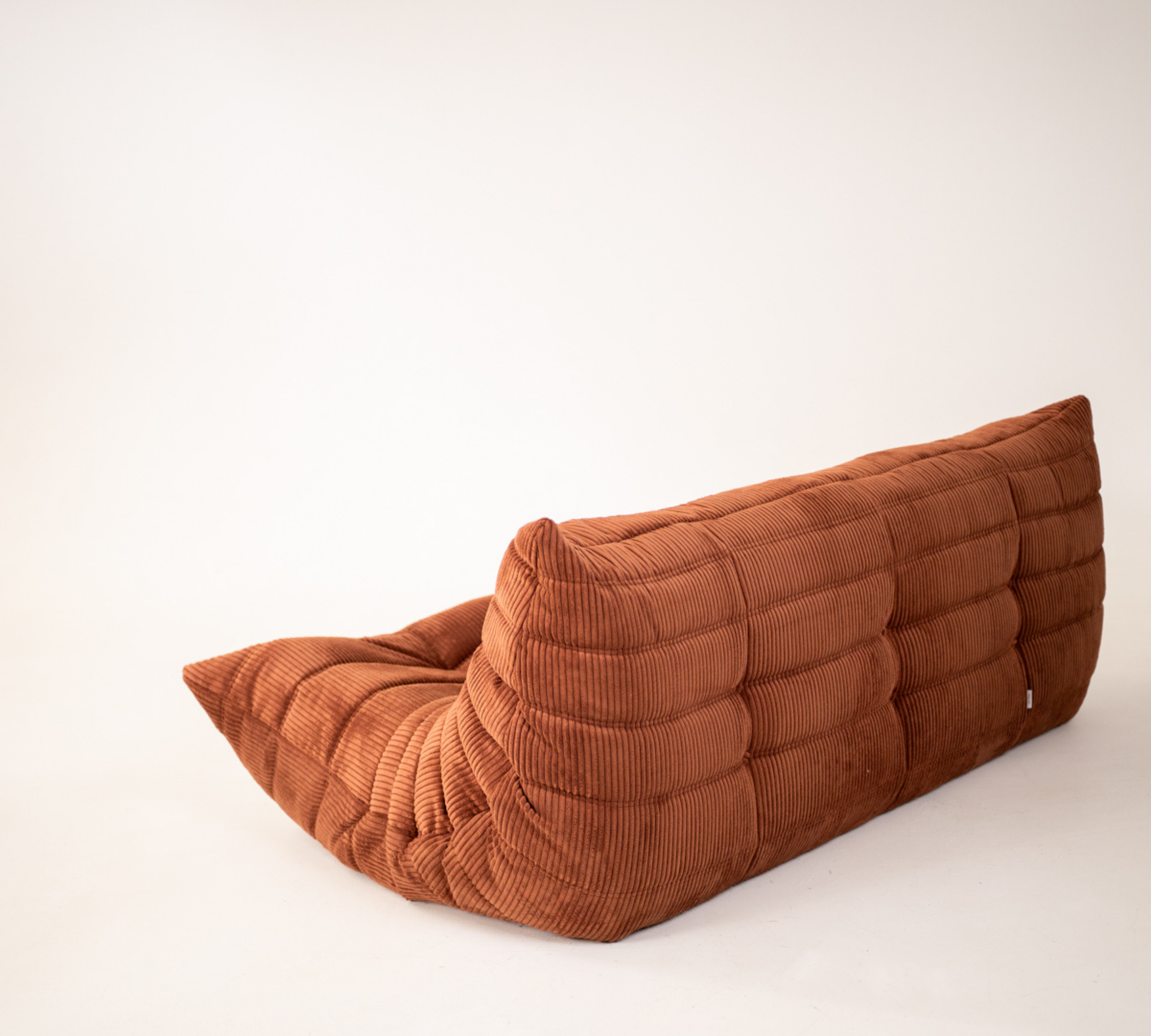 Togo Sofa 3-Sitzer Cord Umber