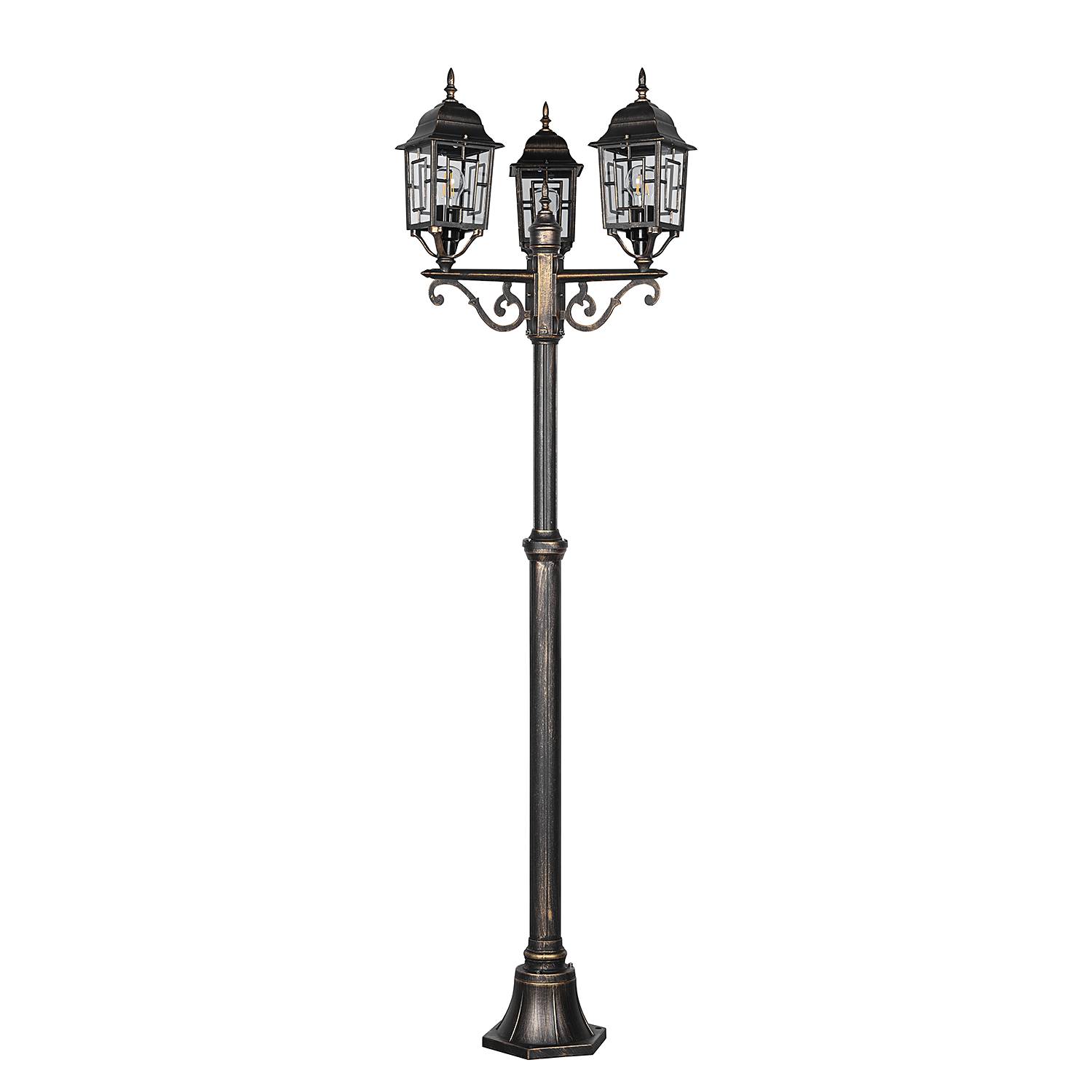 Wegeleuchte Volturno Typ B Aluminiumguss Rostbraun