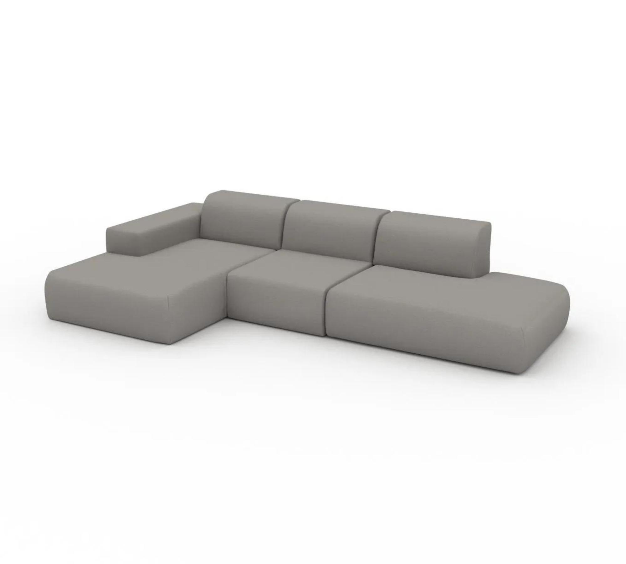 Pyllow Ecksofa Rechts Sandgrau