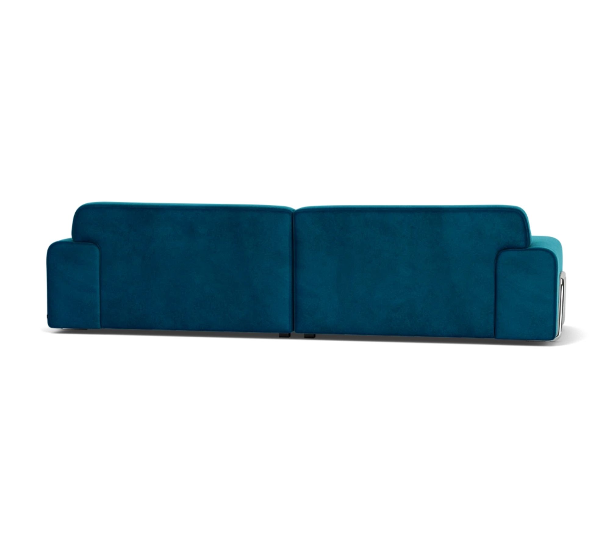 Gloria Sofa 3-Sitzer Velour Lux Petro