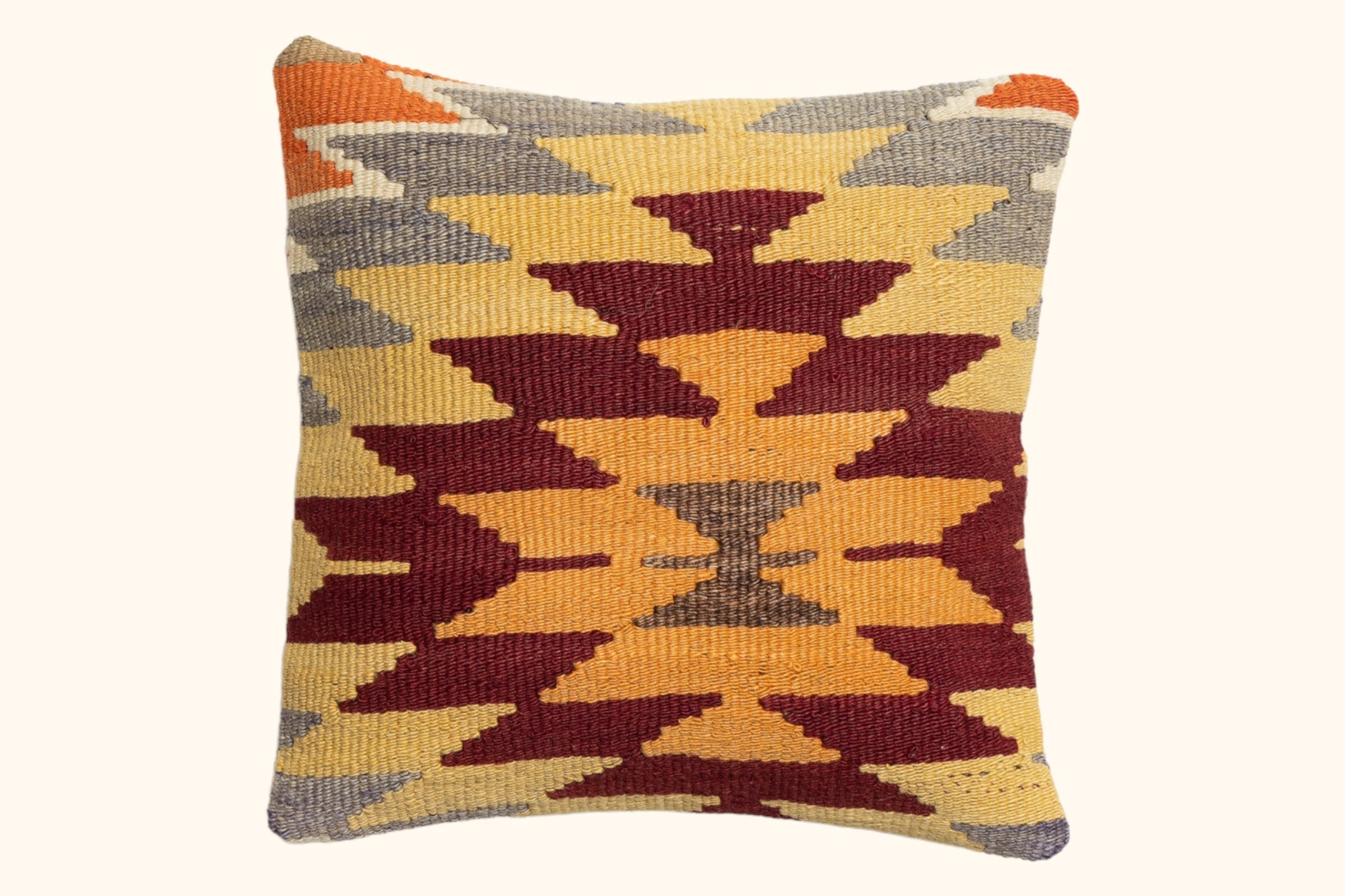 Beder Kilim Kissen Wolle