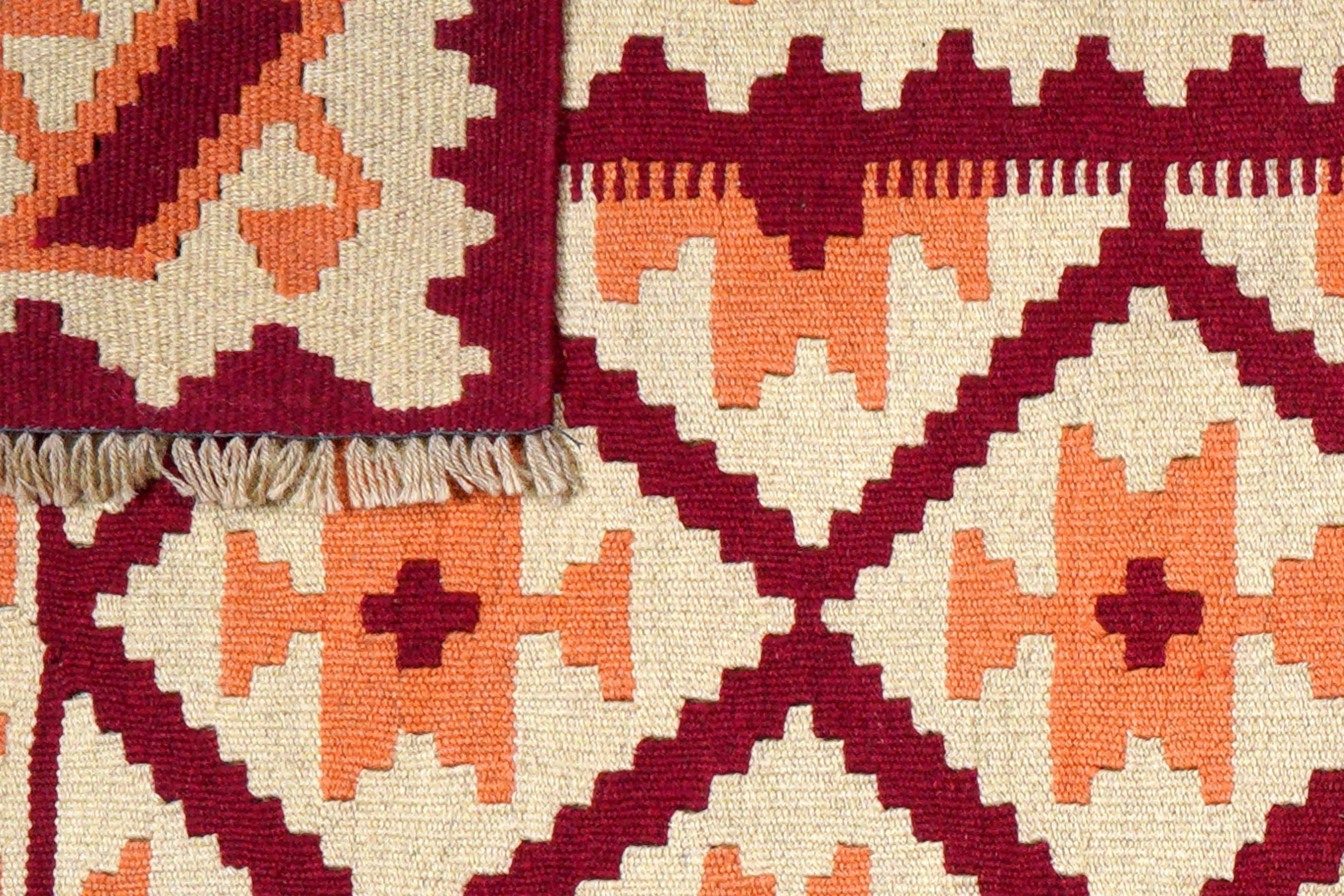 Kilim Gashgai Teppich Mehrfarbig