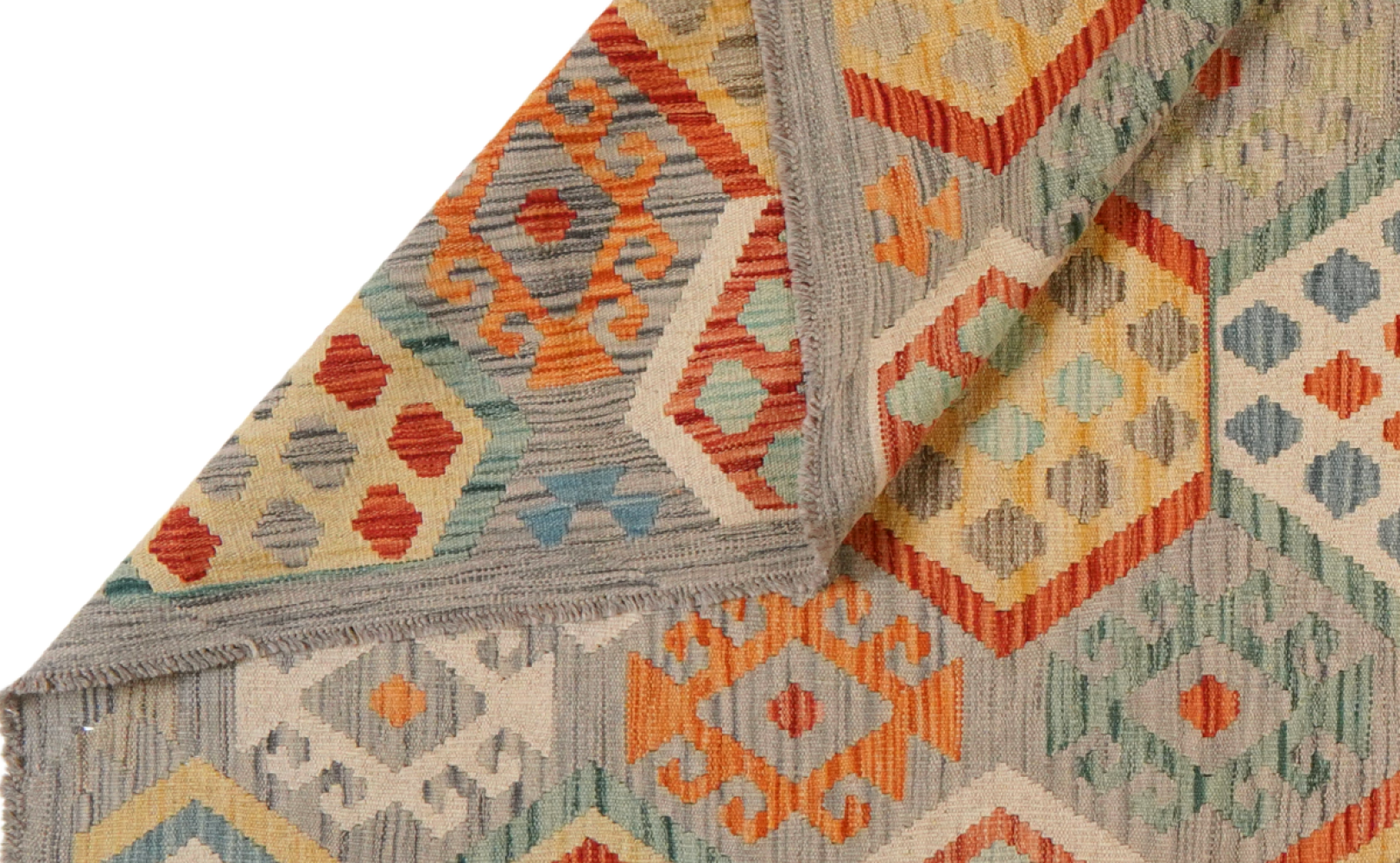 Kilim Sevgi Wool Multicolor