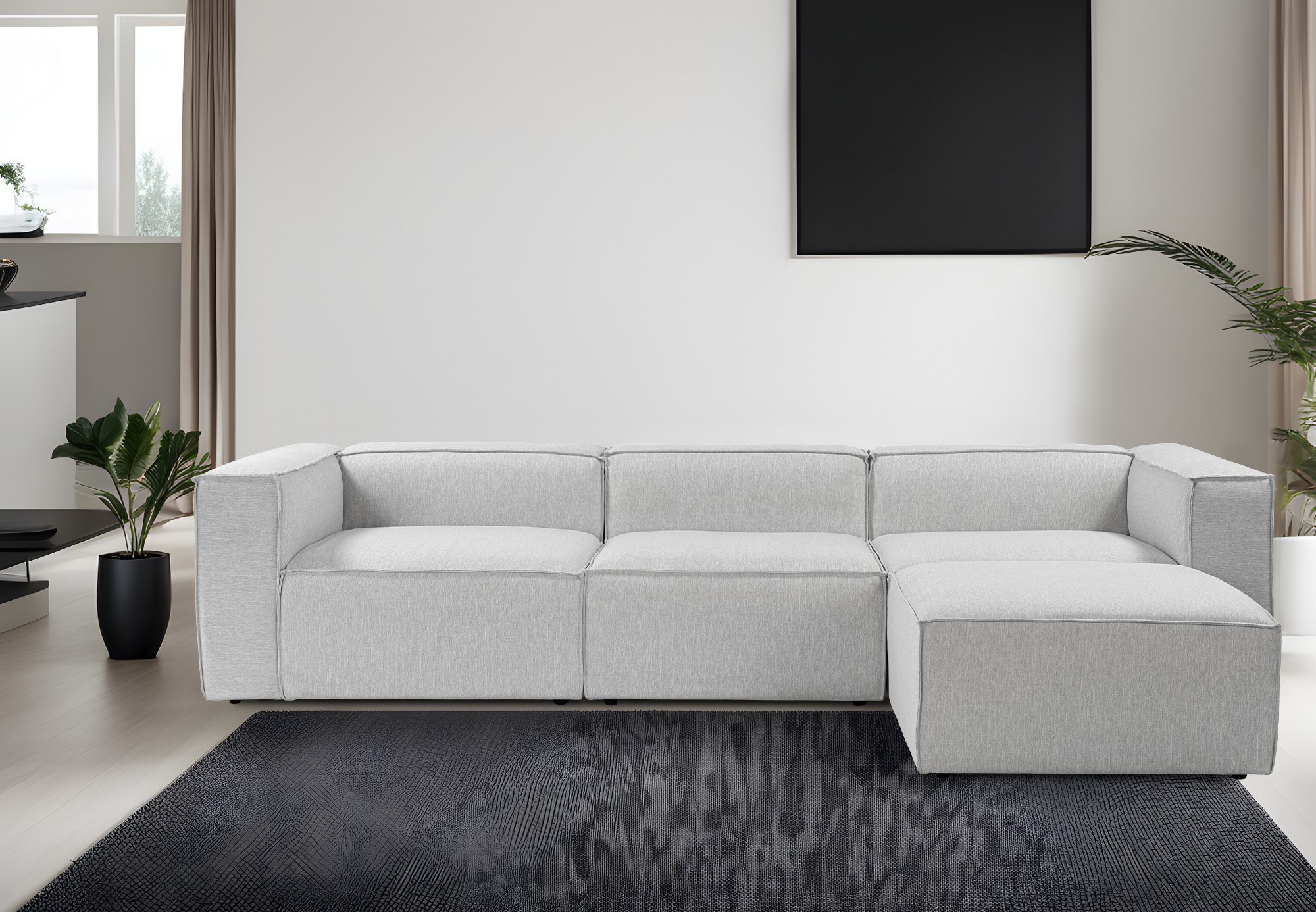 Fora Corner Sofa Grey
