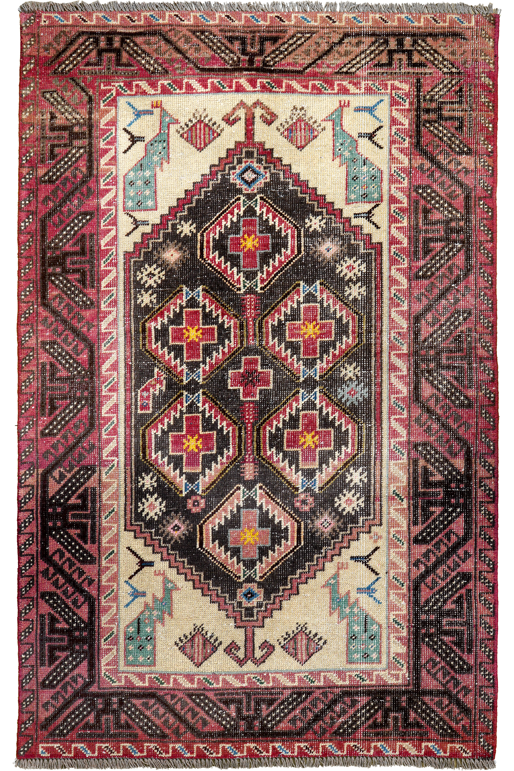 Heritage Roham Tappeto Lana Multicolore