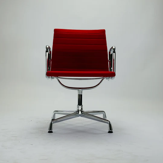 Eames EA 108 Aluminium Chair Rot