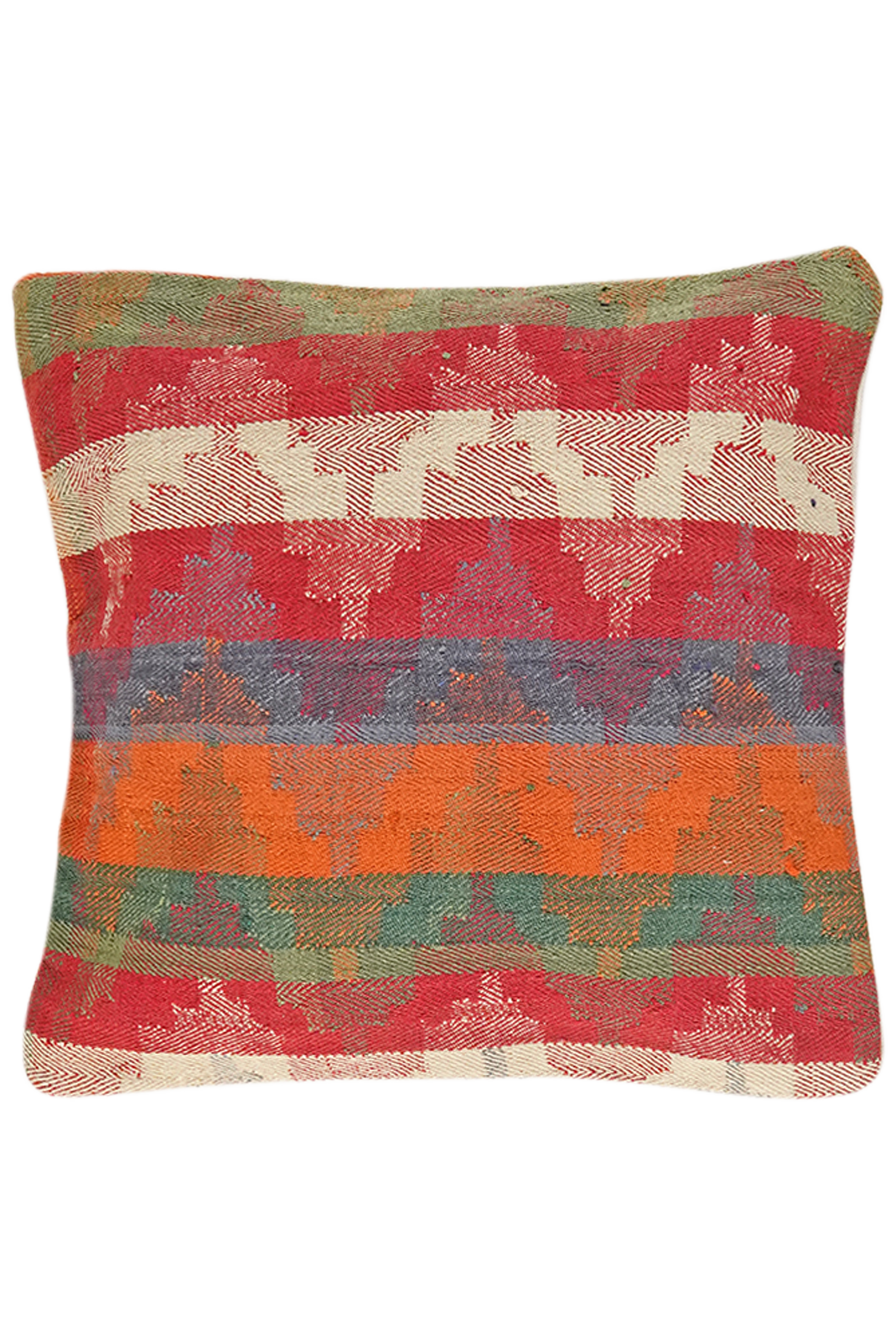 Cuscino Kilim Lana Multicolore