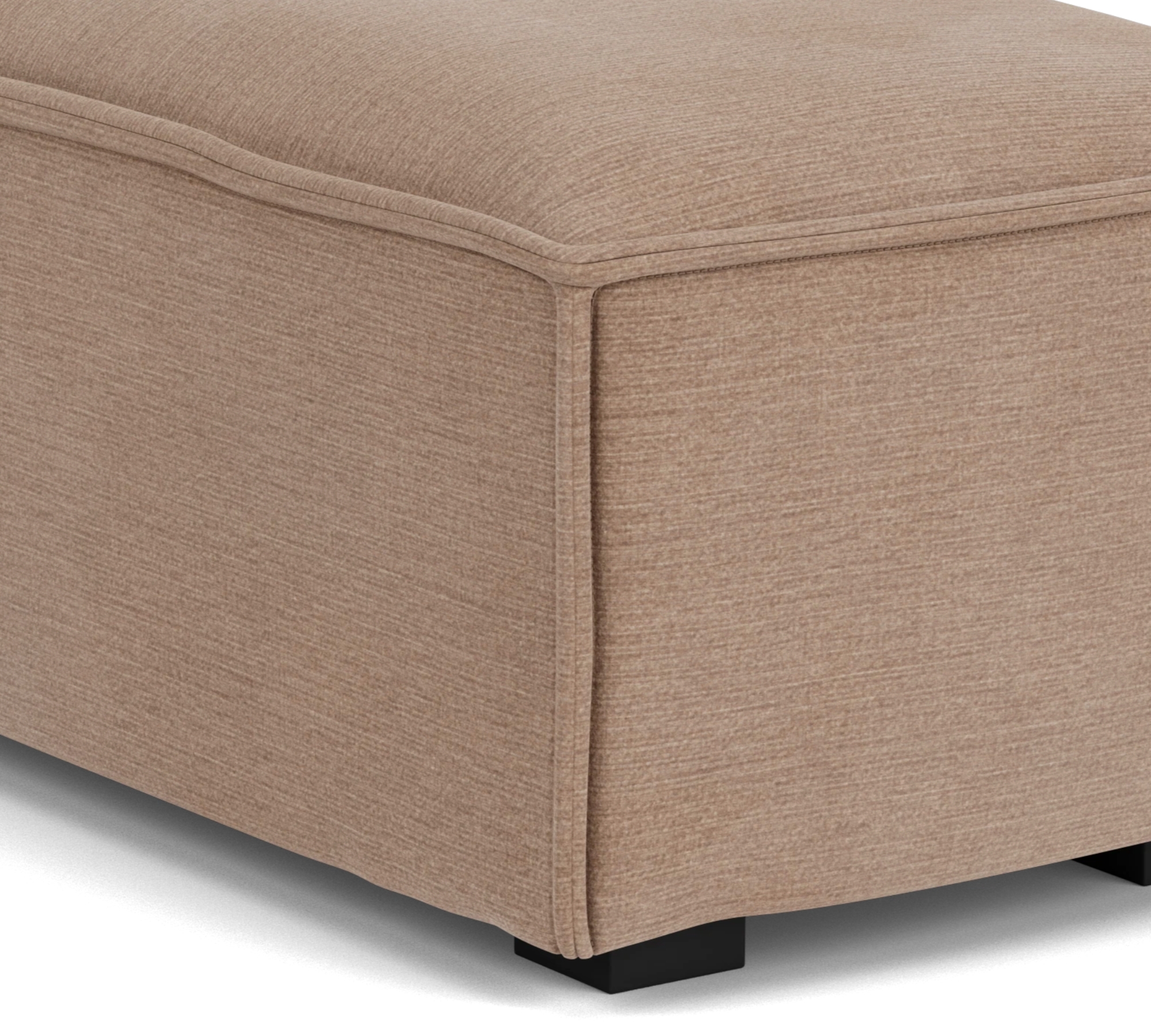 Daphne Fußhocker Modul Aulla Caramel