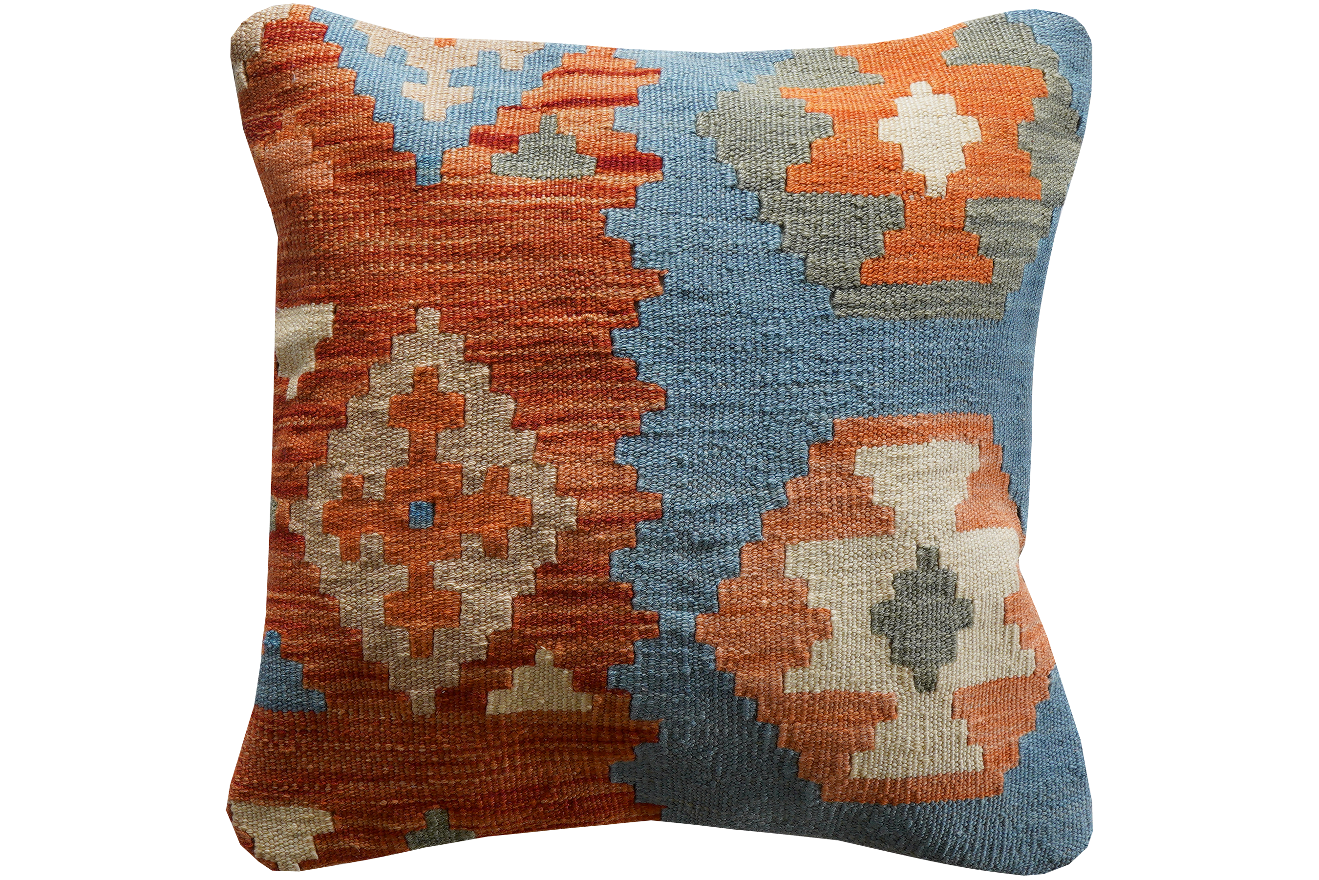 Cuscino Kilim Lana Cotone Multicolore