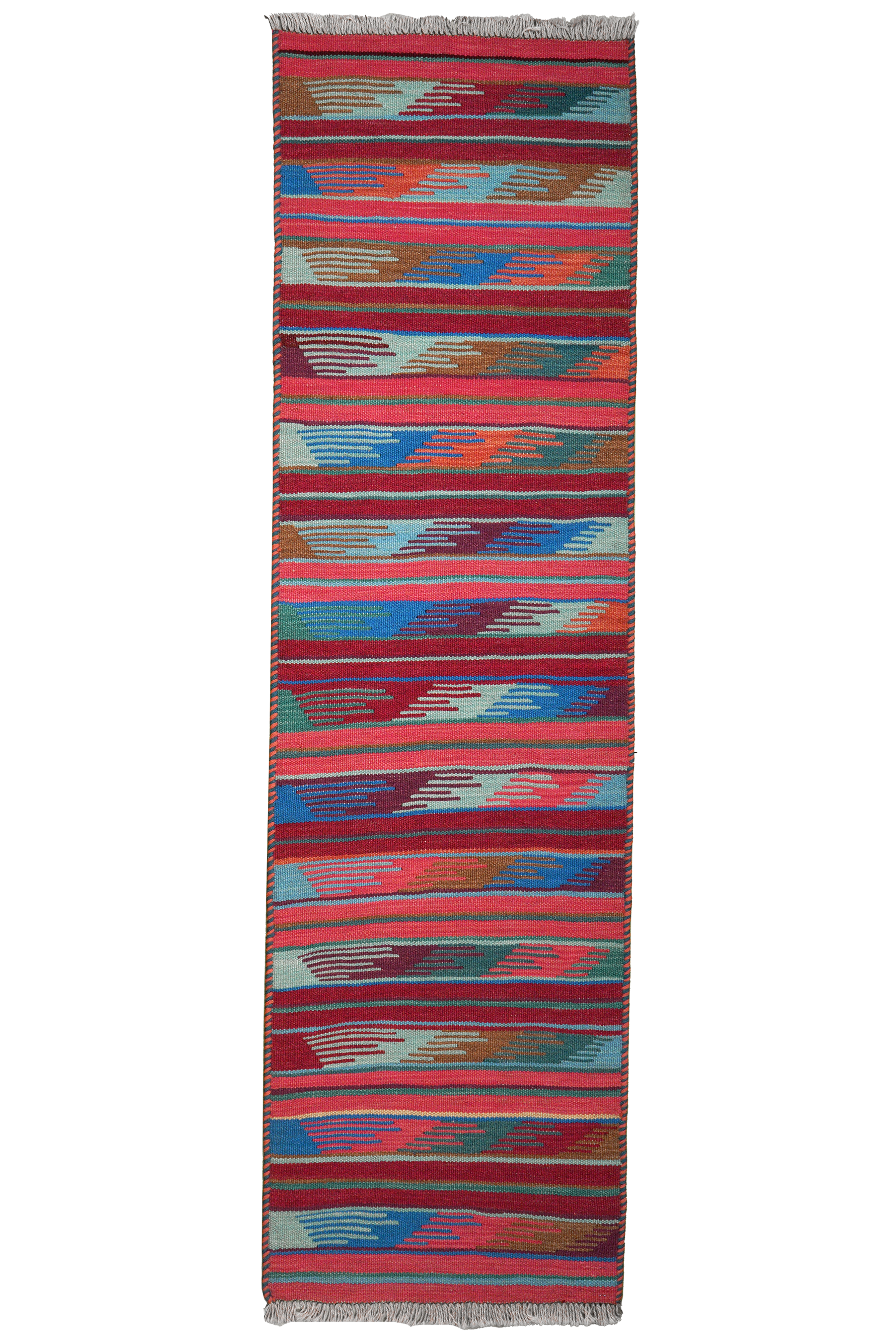 Kilim Gashgai Teppich Mehrfarbig