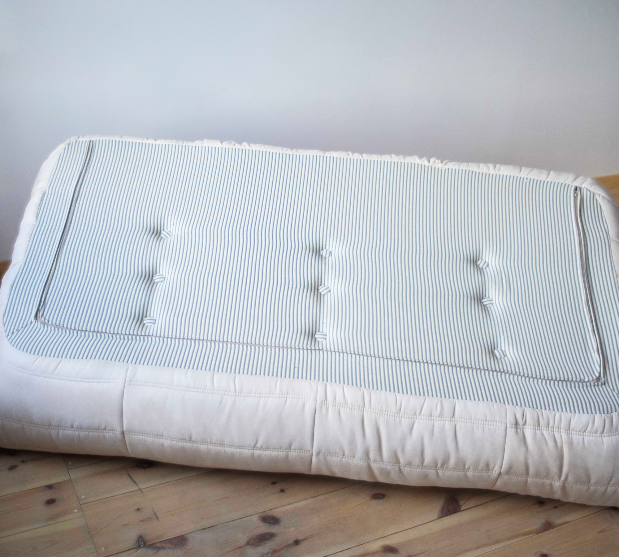 Togo Sofa 3-seater faux leather light beige