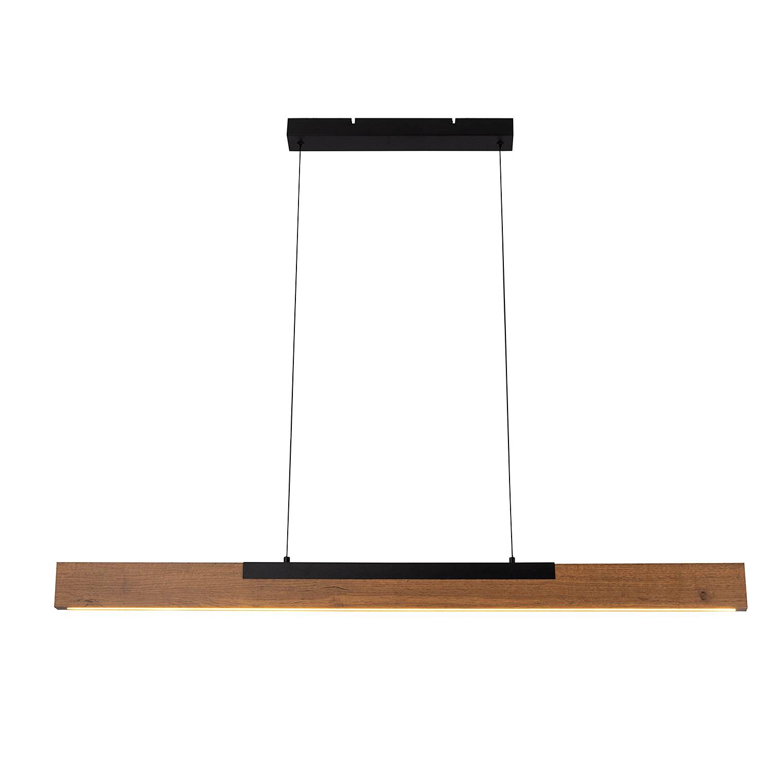 LED-Pendelleuchte Wilma Metall Schwarz