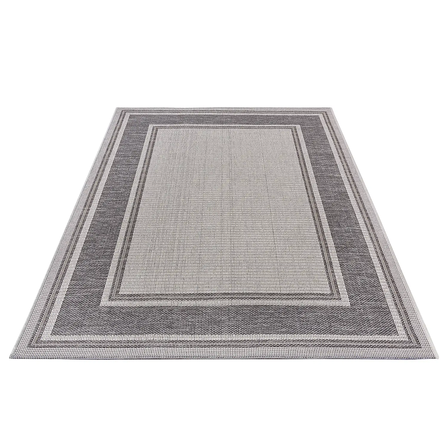 Cast In-/Outdoor Teppich Grau