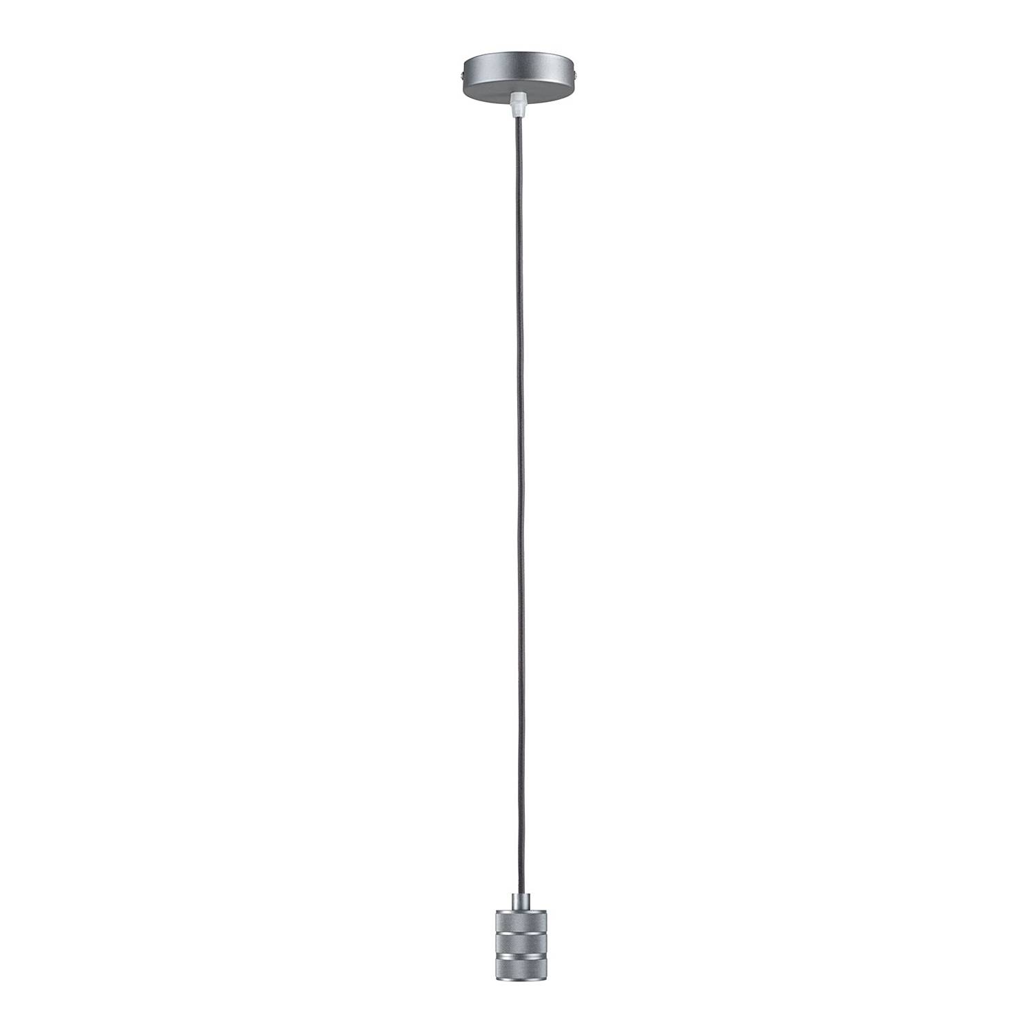 Neordic Tilla Pendelleuchte Aluminium Microfaser Grau