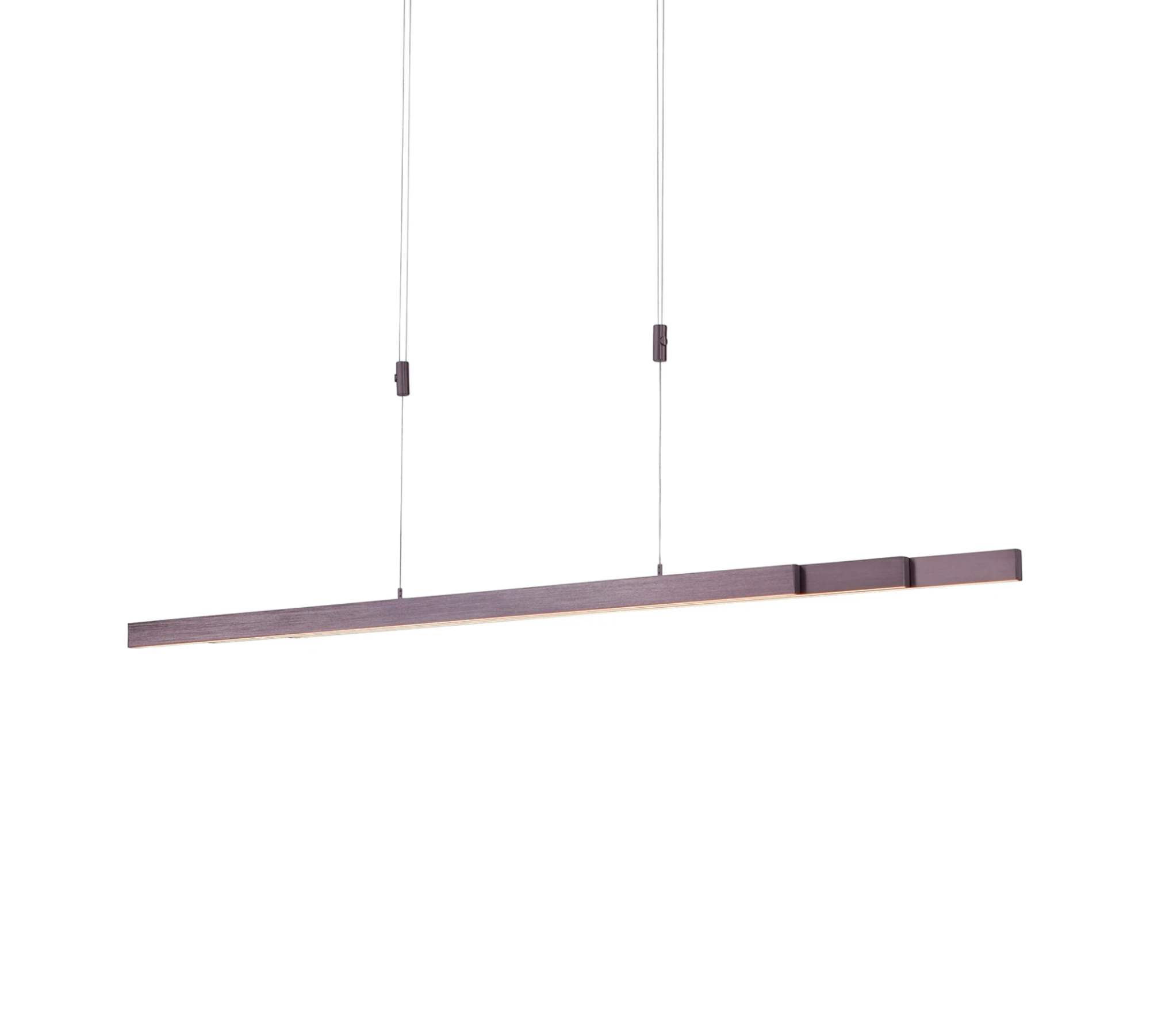 LED Pendelleuchte 3-flammig Aluminium