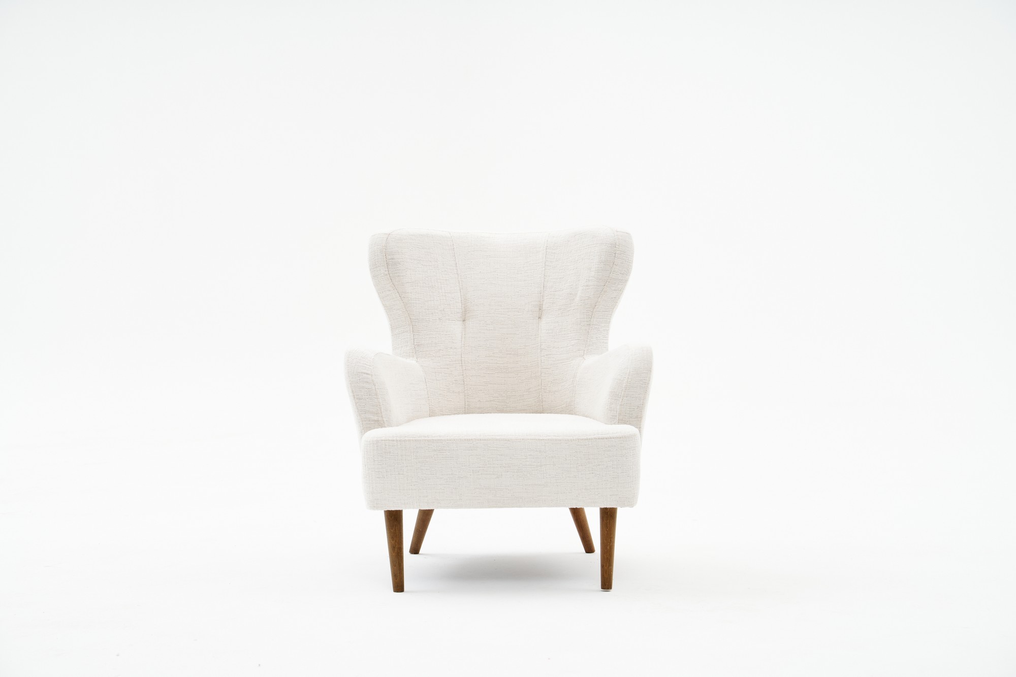 Karina Prestij Sessel Cremefarbig