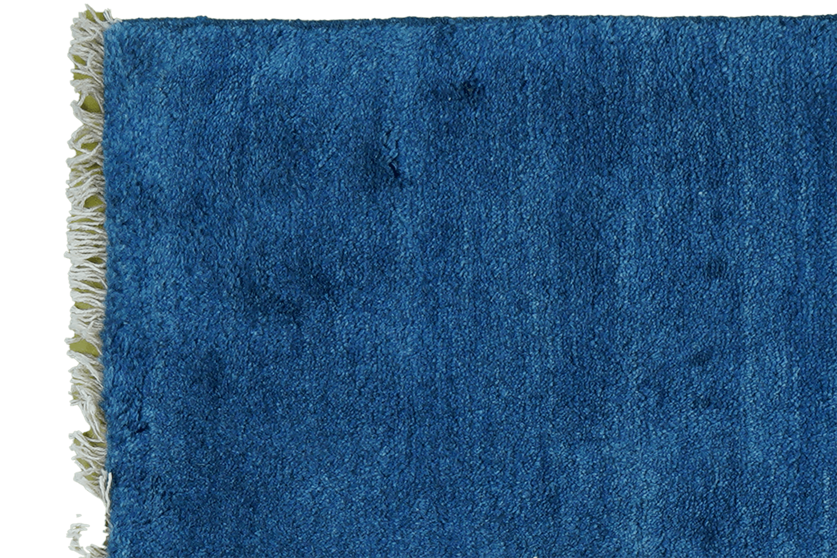 Rizbaf Gabbeh-Teppich Wolle Blau