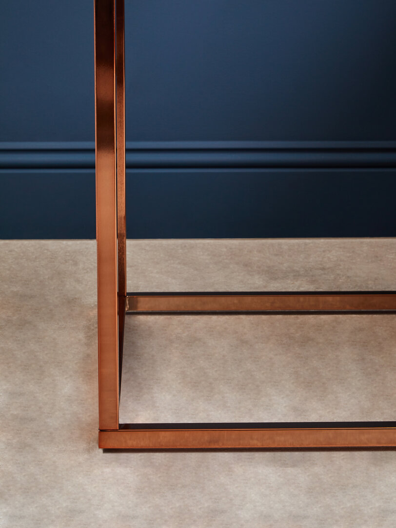 Allure Gebürstete Bronze Groß Beistelltisch