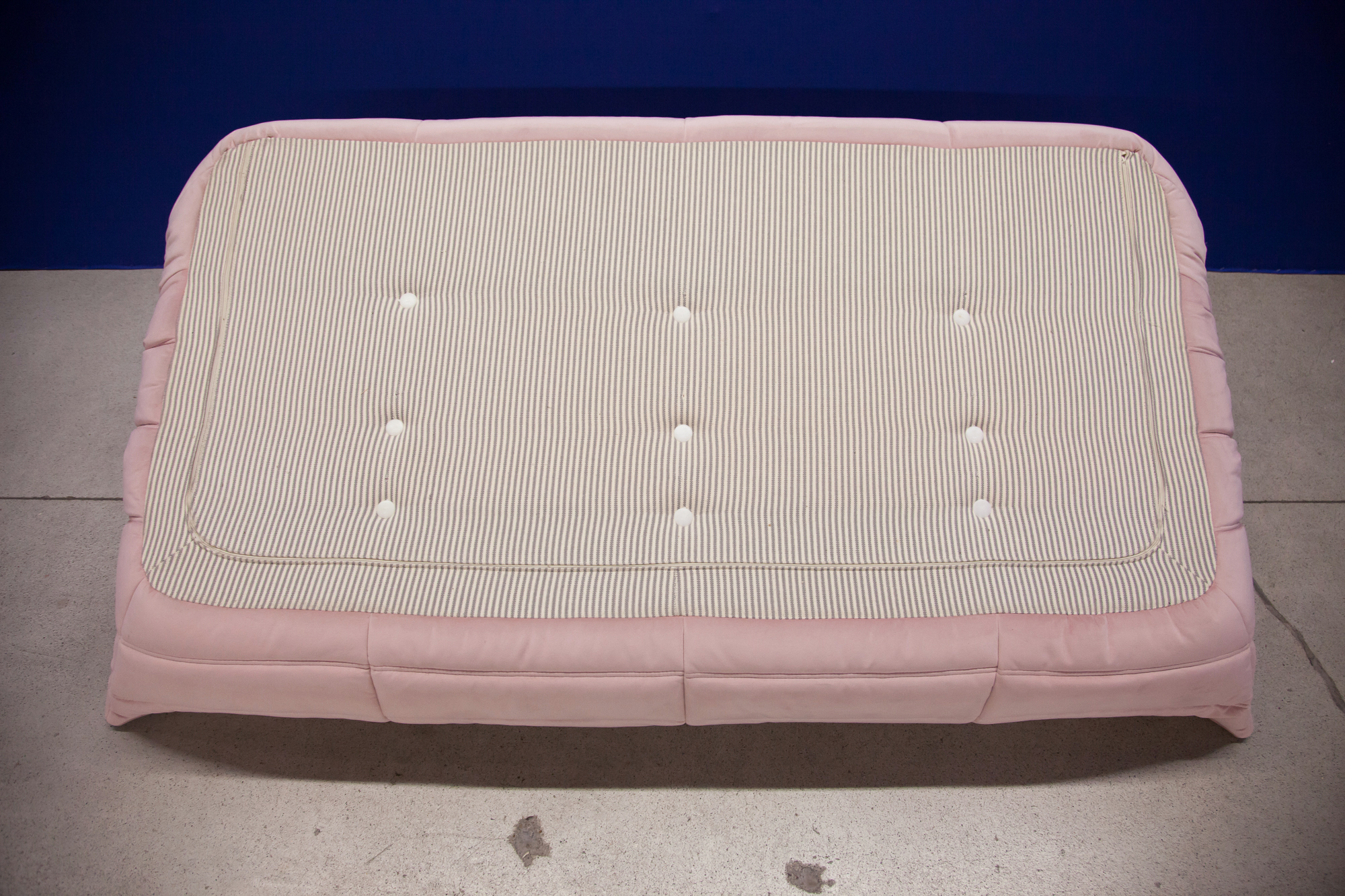 Togo Set Lounge 5 pezzi Velluto Rosa chiaro