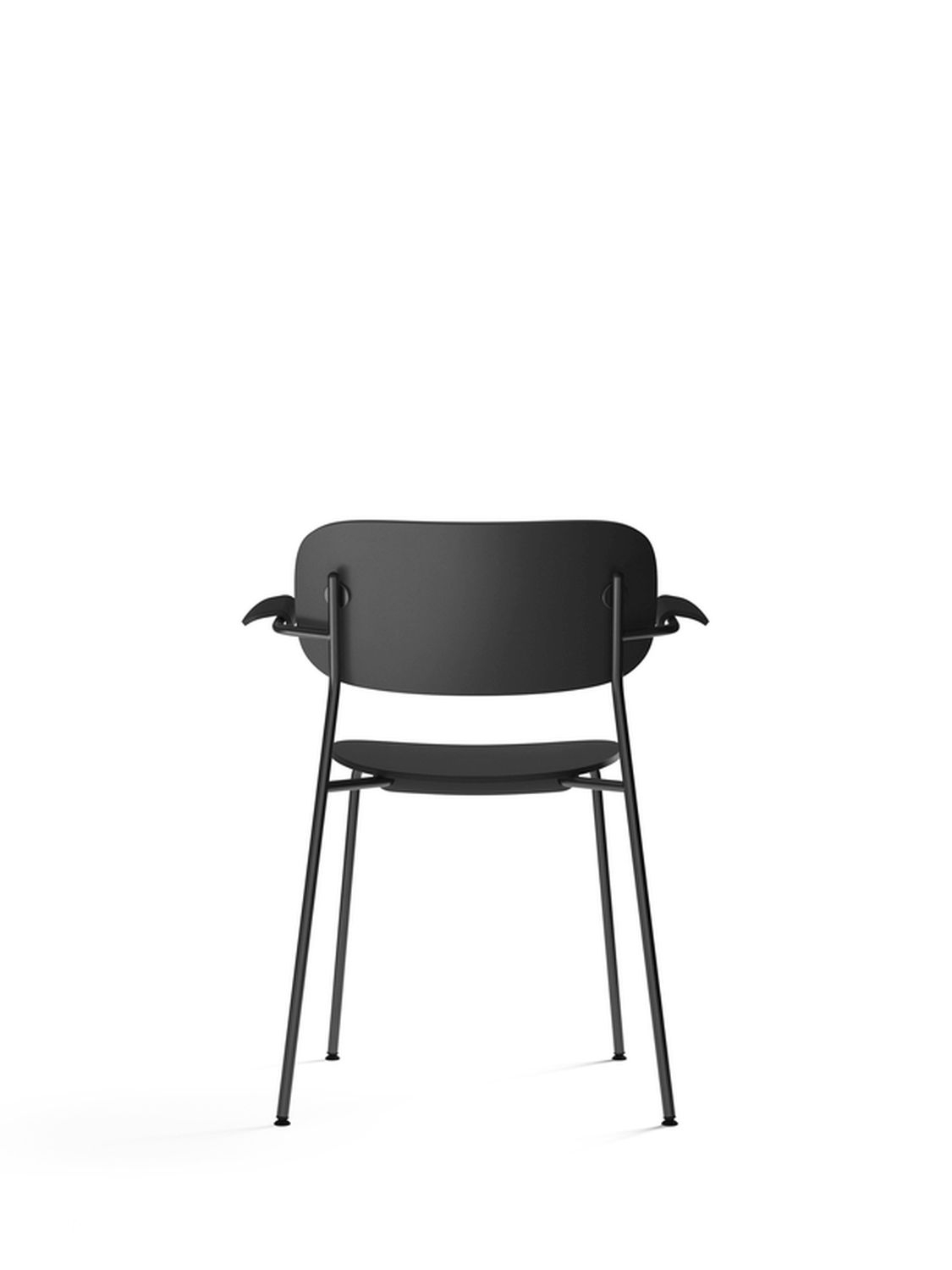 Co Dining Chair Plastic Mit Armlehnen Schwarz Audo COCOLI