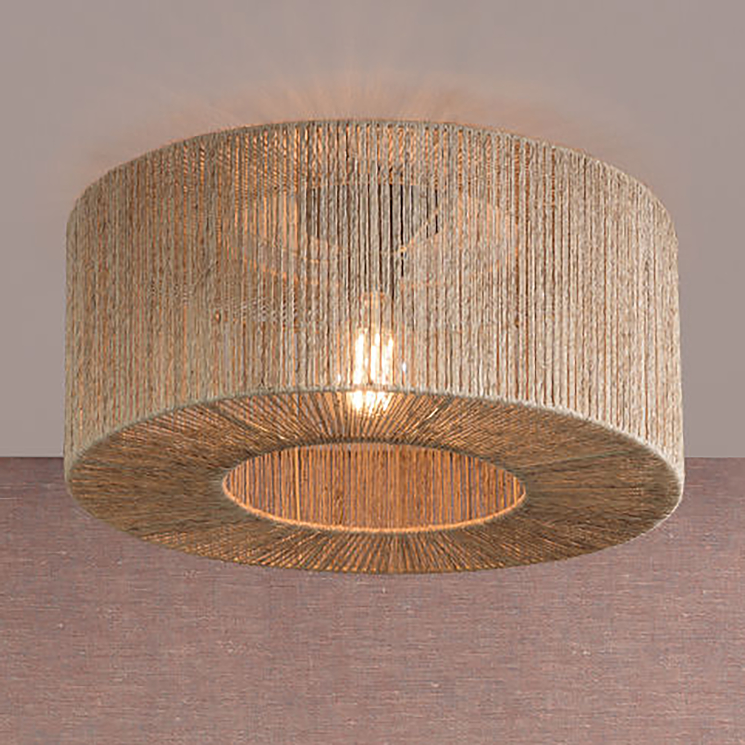 Iguazu Typ A Deckenleuchte Jute Beige