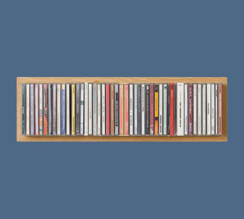 CD-Regal mit Eichenrahmen b-cd2 Kratzspuren Oberfläche