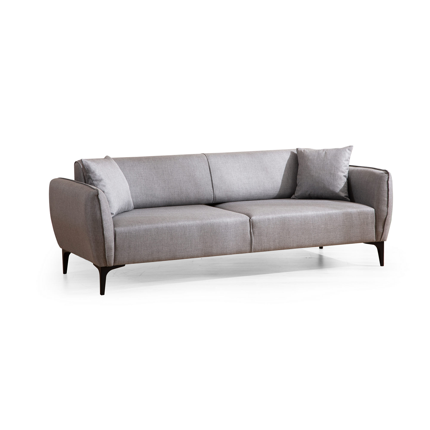 Belissimo 3-Sitzer Sofa Grau