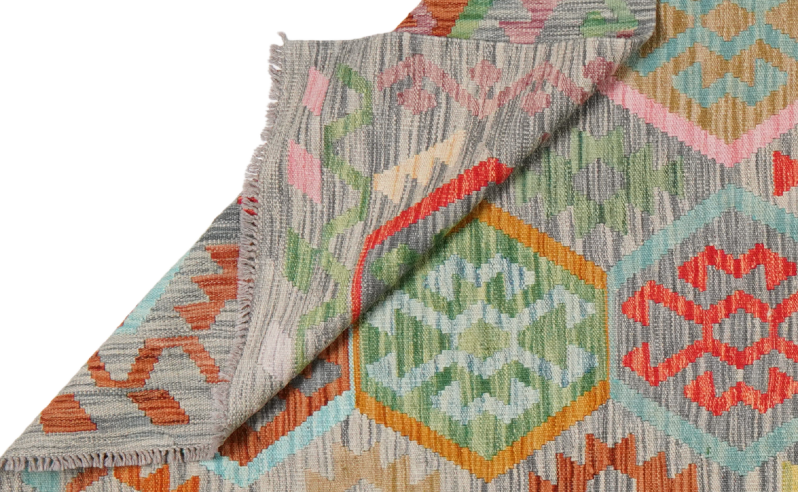 Kilim Sahara Lana Multicolore