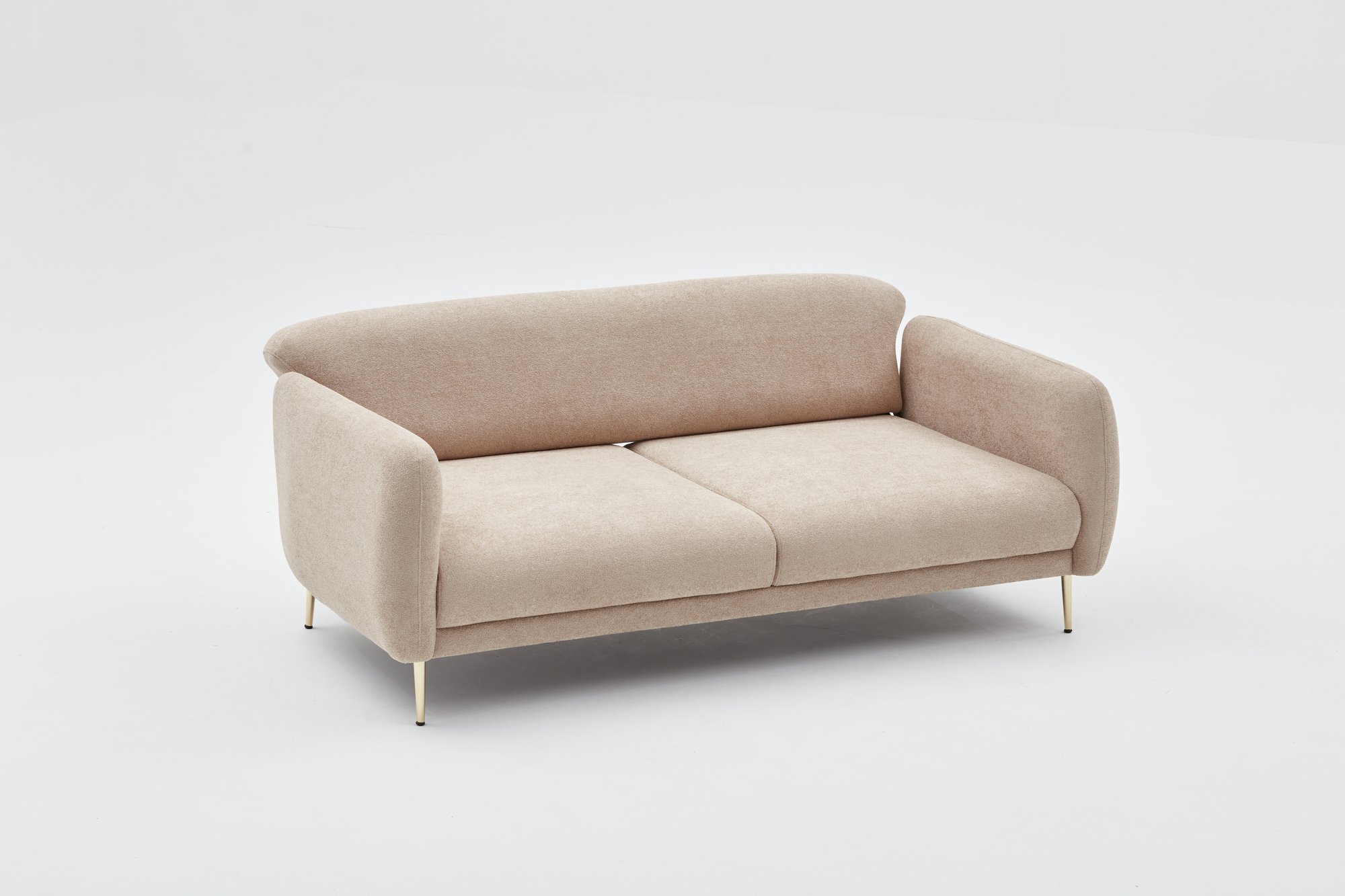 Simena Sofa 3-Sitzer Beige