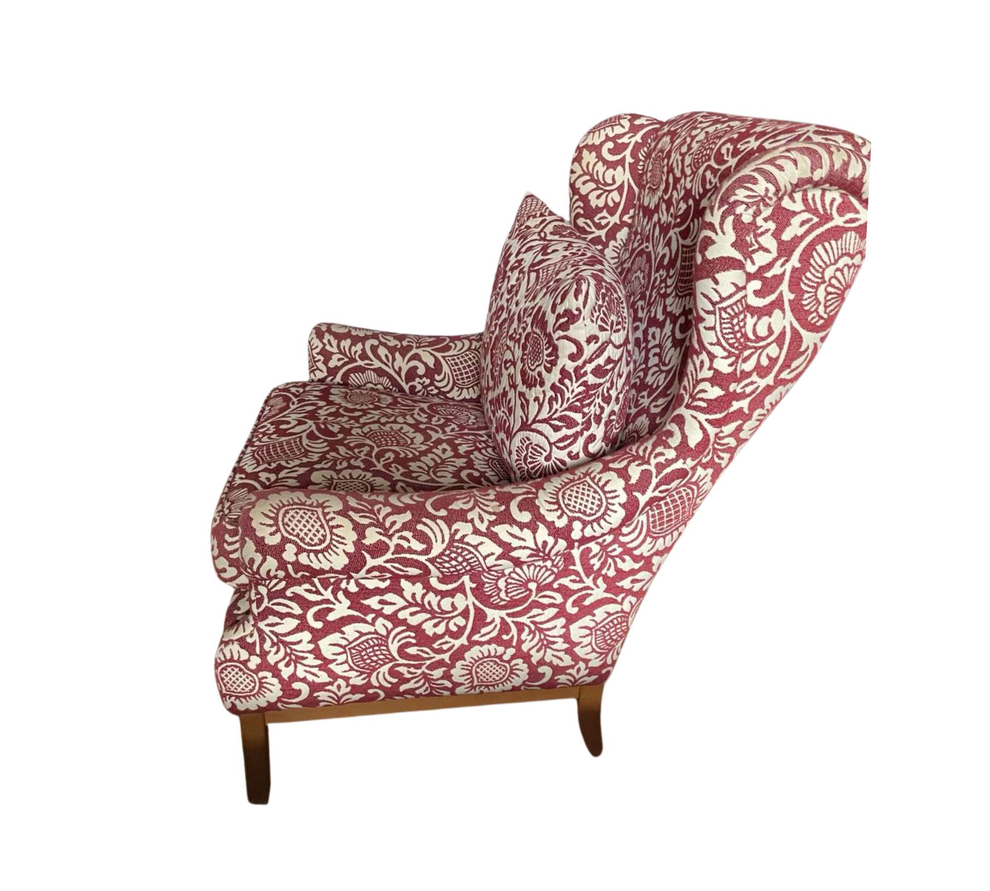 Sessel und Hocker Textil Holz Mehrfarbig