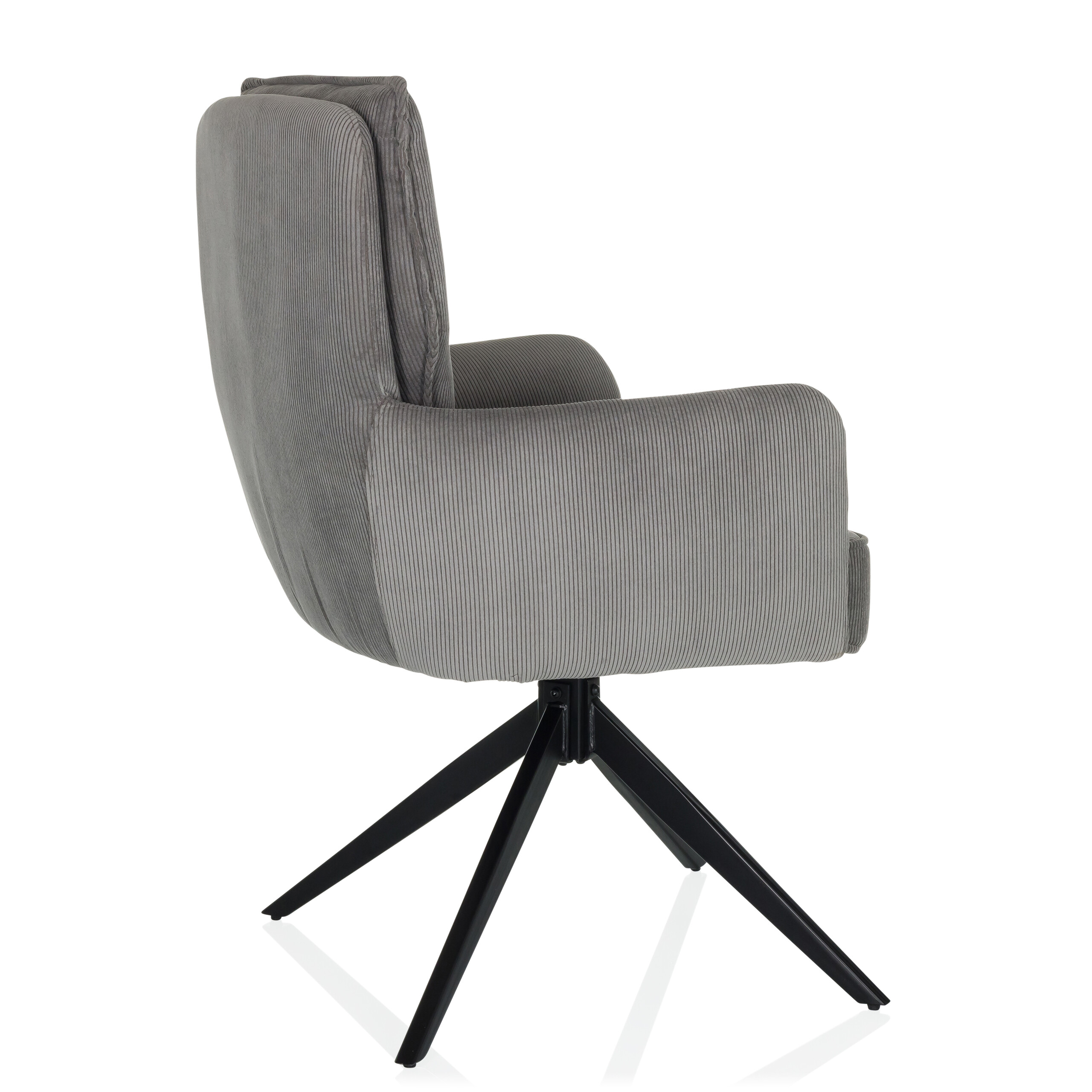 TARUGO Drehstuhl Stoff Grau