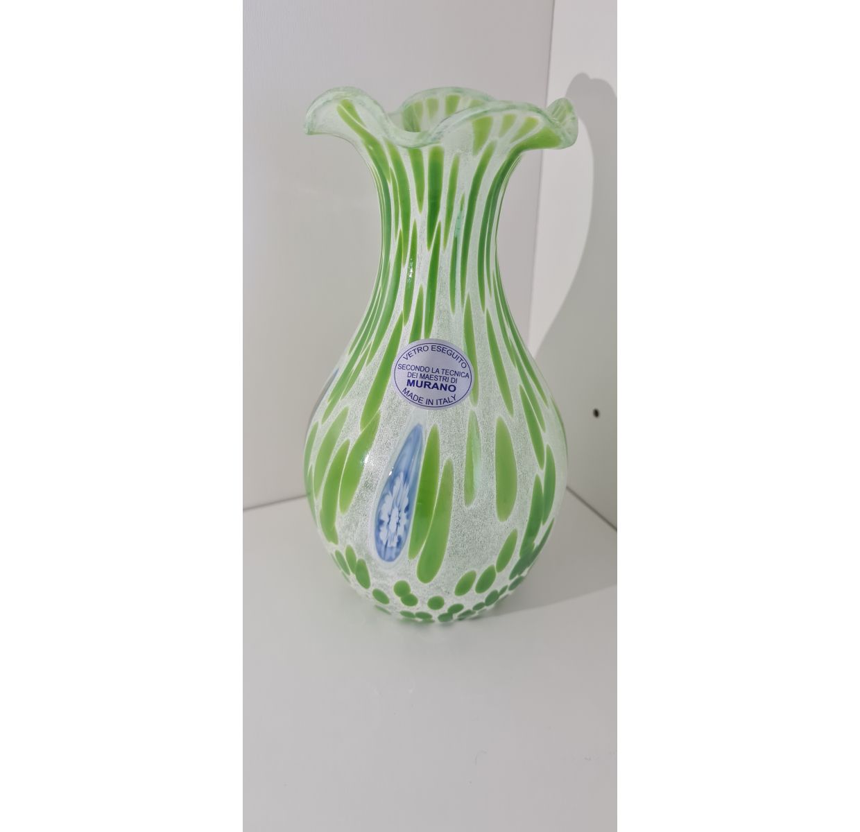 Vase Muranoglas Grün