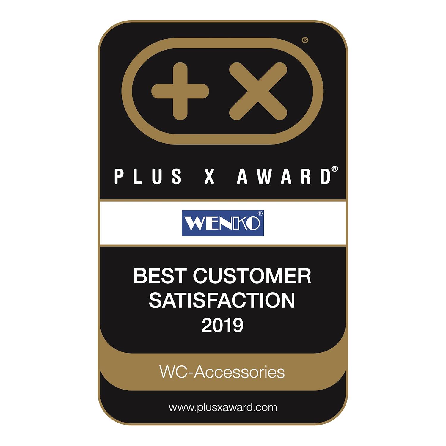 WC-Garnitur Auron Gold Gold