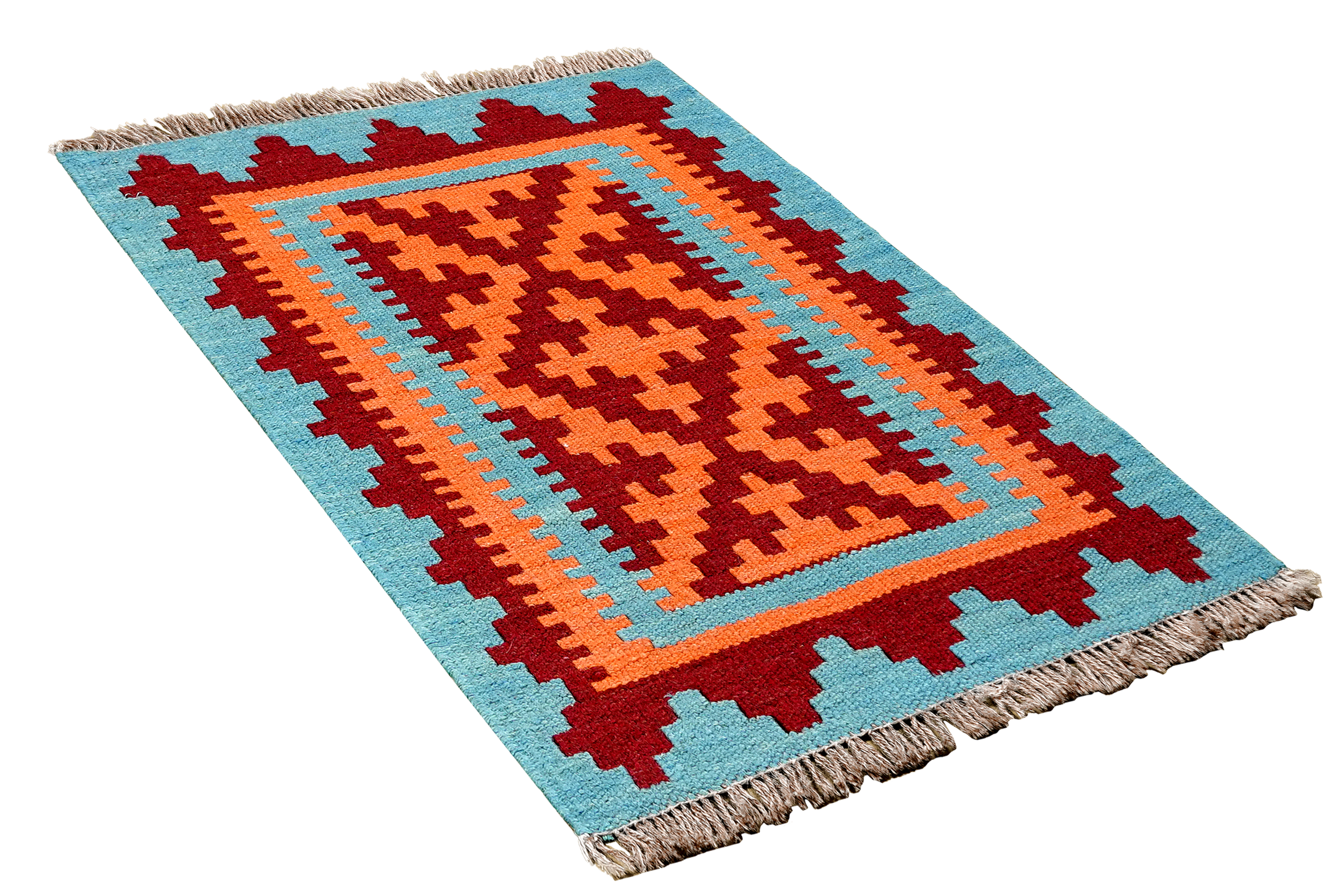 Kilim Gashgai Teppich Mehrfarbig