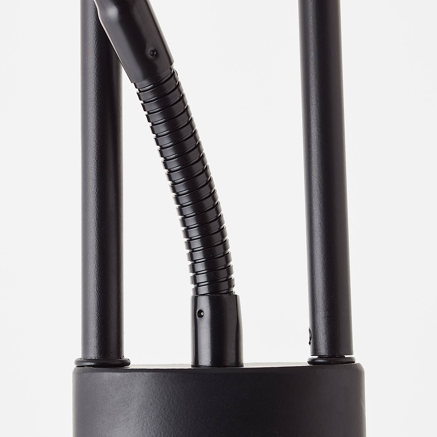 LED-Stehleuchte Finn Satiniertes Glas Eisen