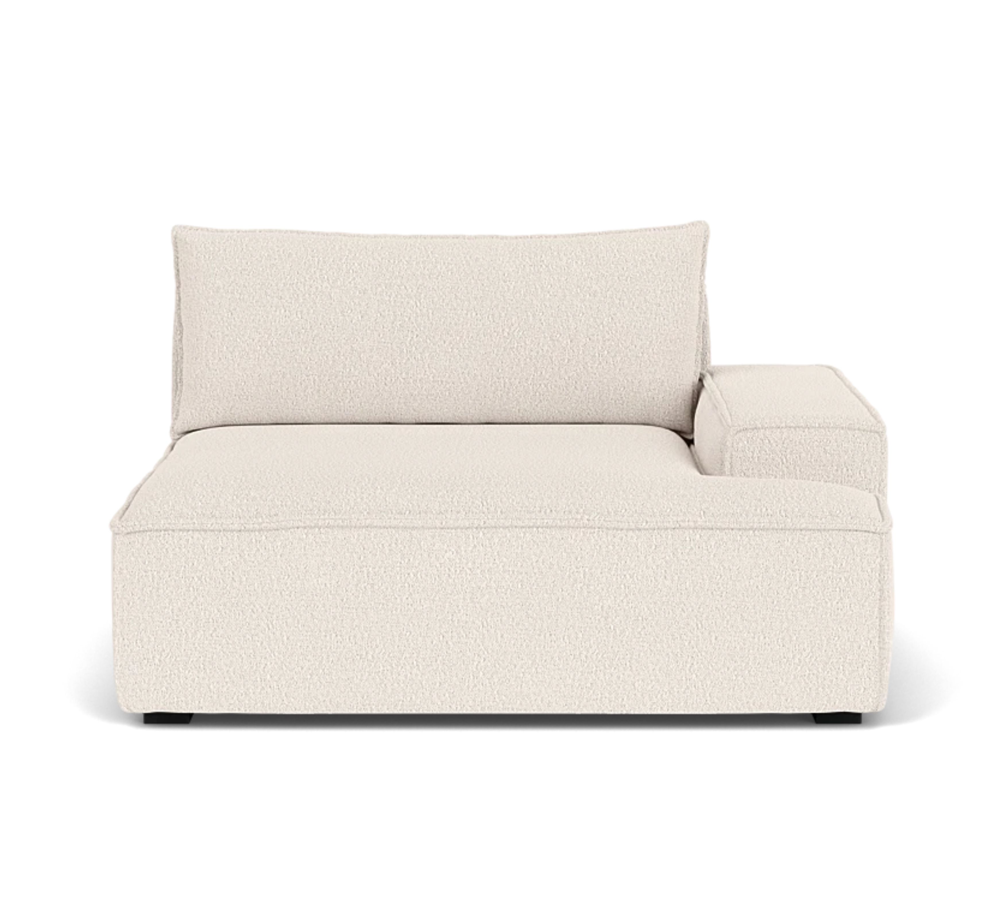 Daphne 1-Sitzer Modul Rechts Maya Cream