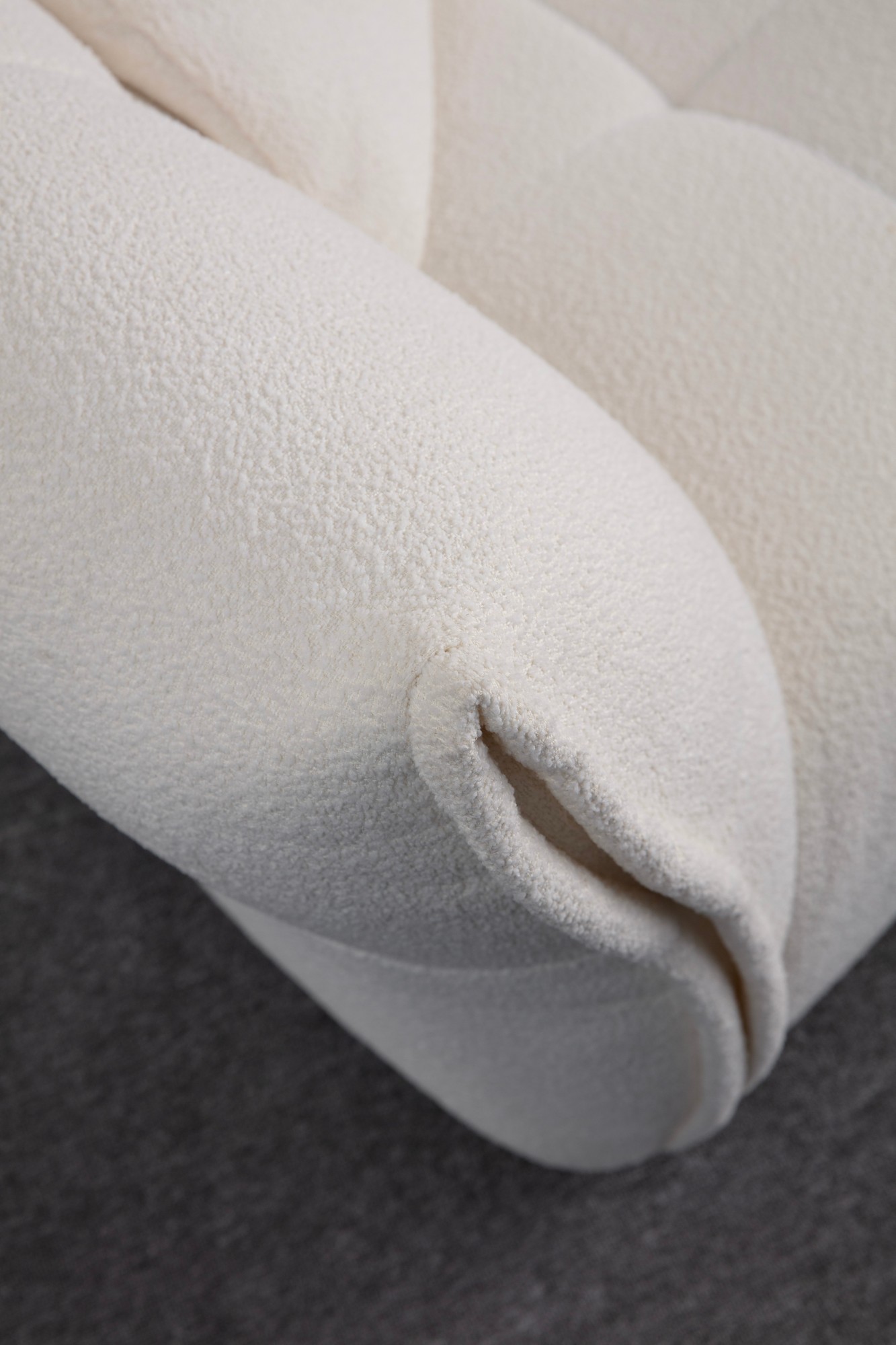 Boxer 3-Sitzer Sofa Weiß