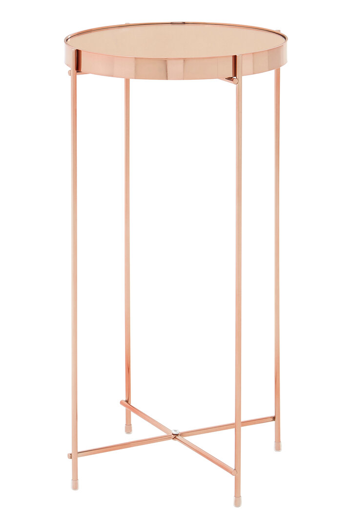 Allure Beistelltisch Eisen Glas