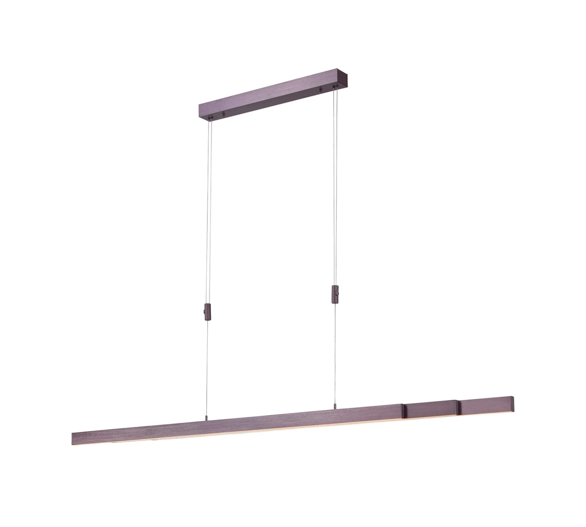LED Pendelleuchte 3-flammig Aluminium
