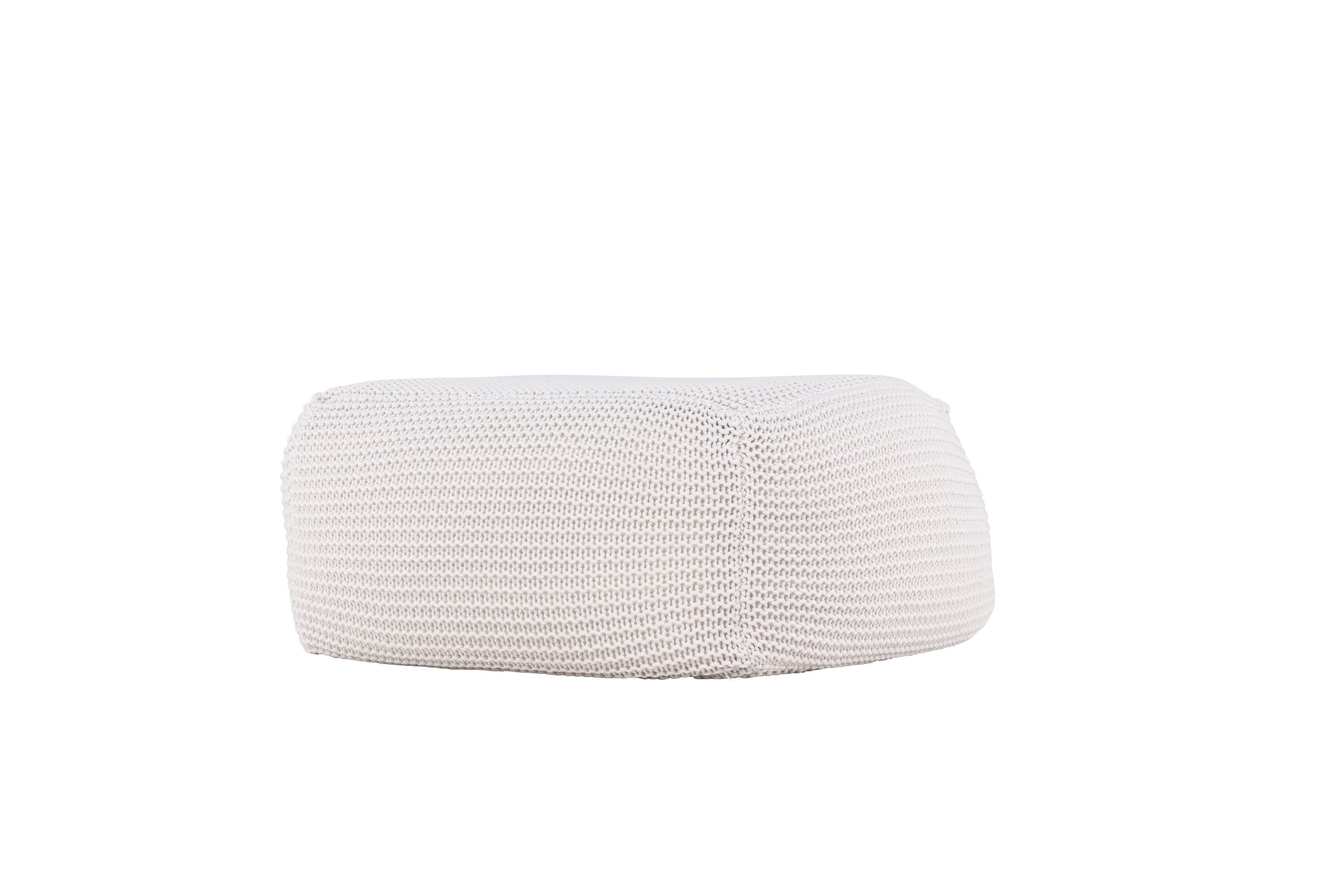 Luca Pouf Creme 60x60cm