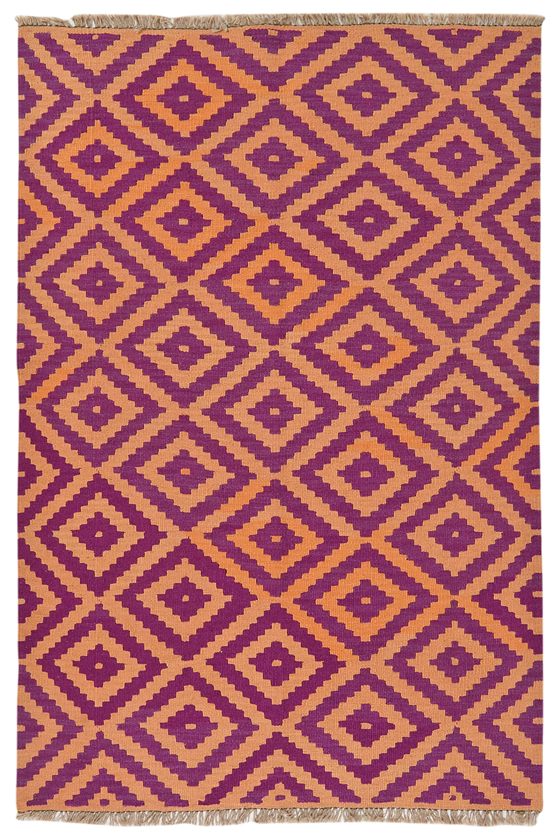 Carpet Gashgai Wool Purple