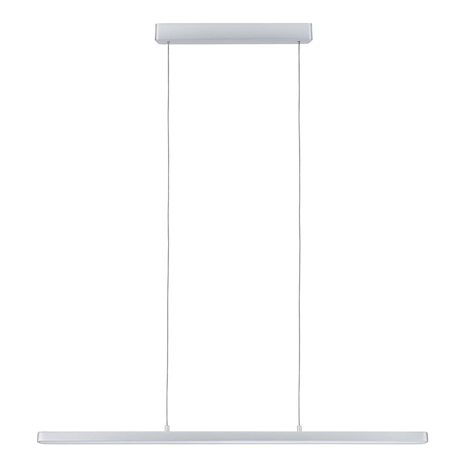 Lento Pendelleuchte Aluminium Kunststoff Grau