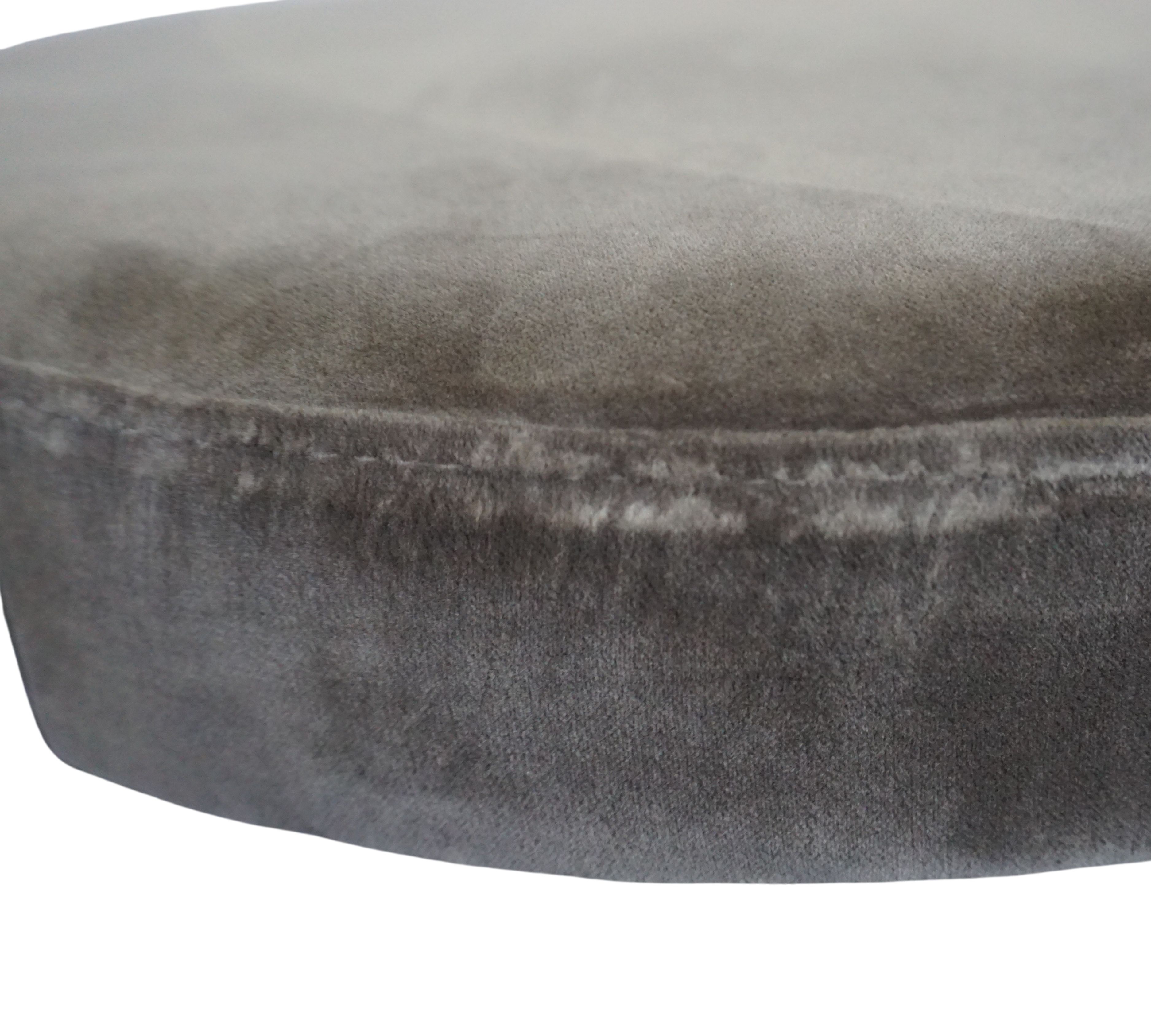 Series 430 Hocker Samt Taupe
