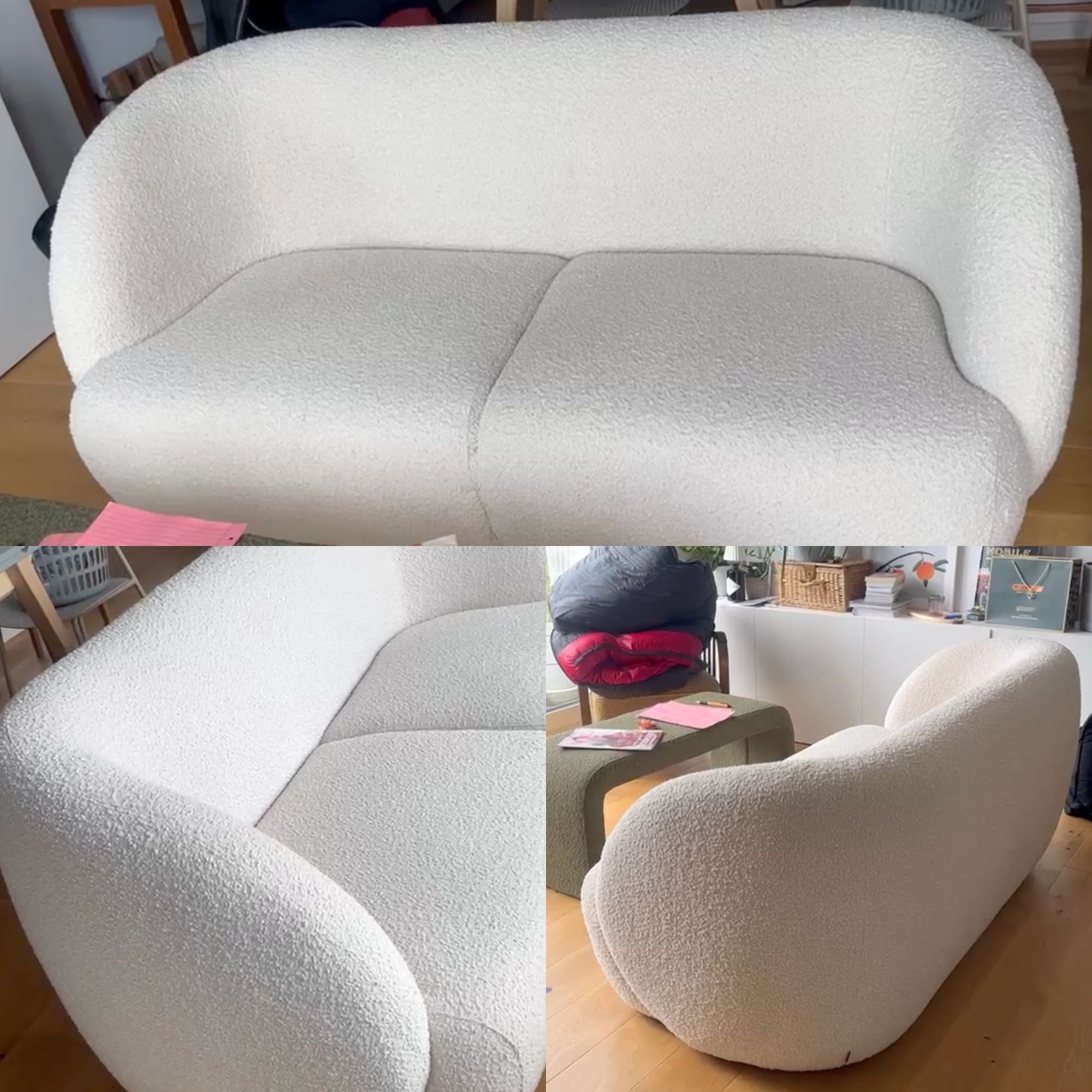 Design-Award-Winning Paula Sofa 2-Seater Maya Cream